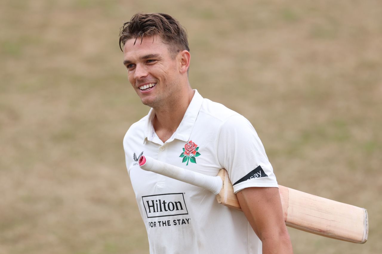 Chris Green made a career-best 160 for Lancashire, Gloucestershire vs Lancashire, County Championship, Cheltenham, July 23, 2025