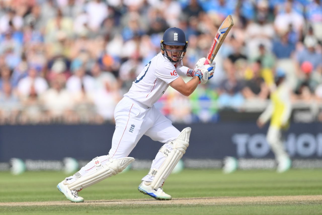 Ollie Pope was firm on the third morning, England vs India, 4th Test, 3rd day, Manchester, July 25, 2025 