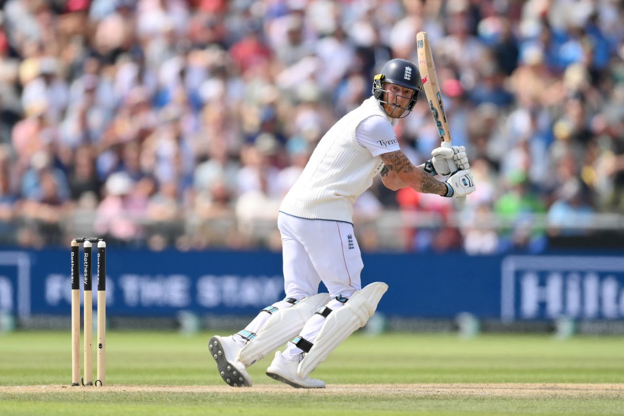 Ben Stokes batted patiently, England vs India, 4th Test, 3rd day, Manchester, July 25, 2025