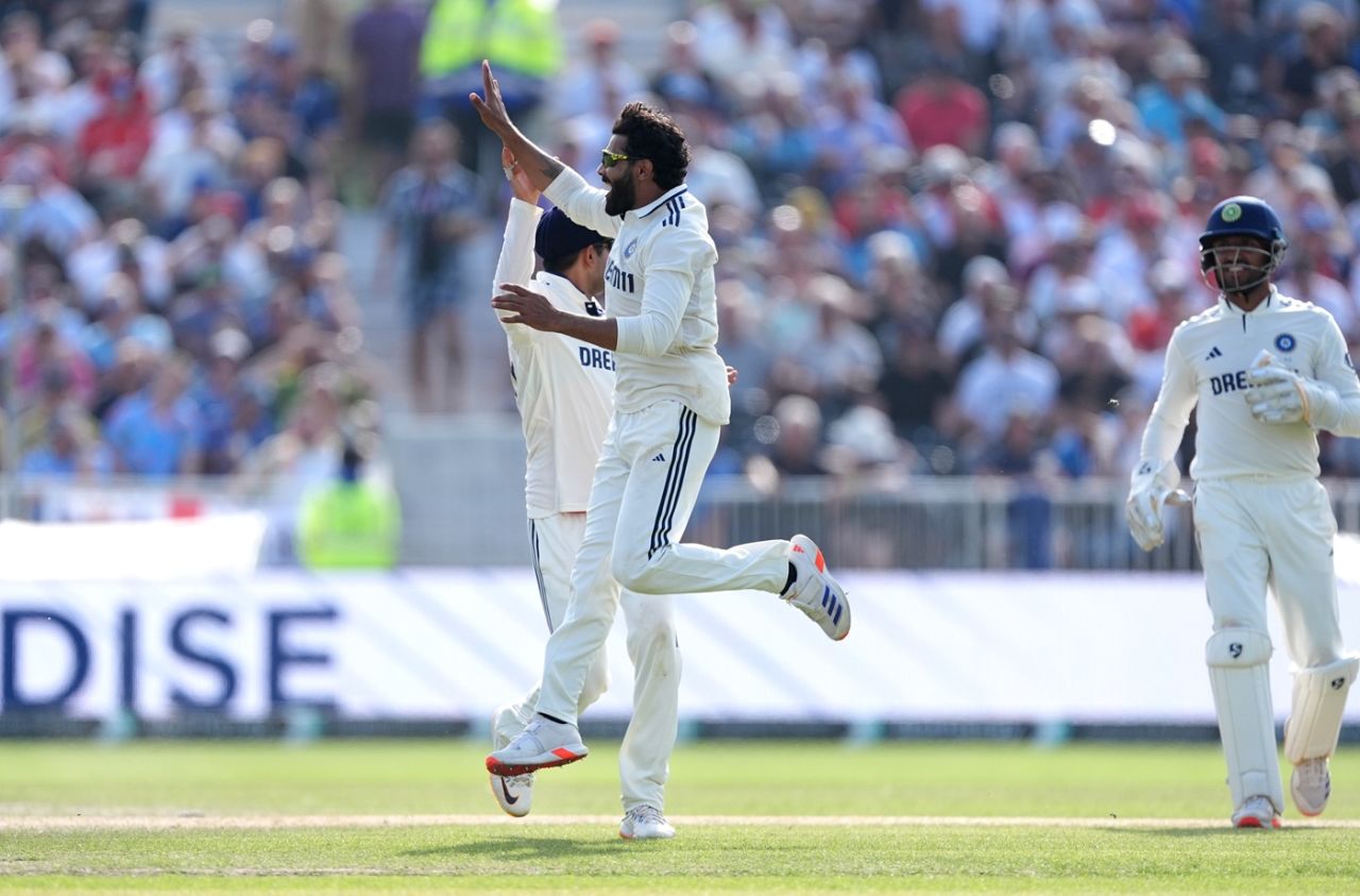 Ravindra Jadeja dismissed Joe Root for 150, England vs India, 4th Test, 3rd Day, Manchester, July 25, 2025 
