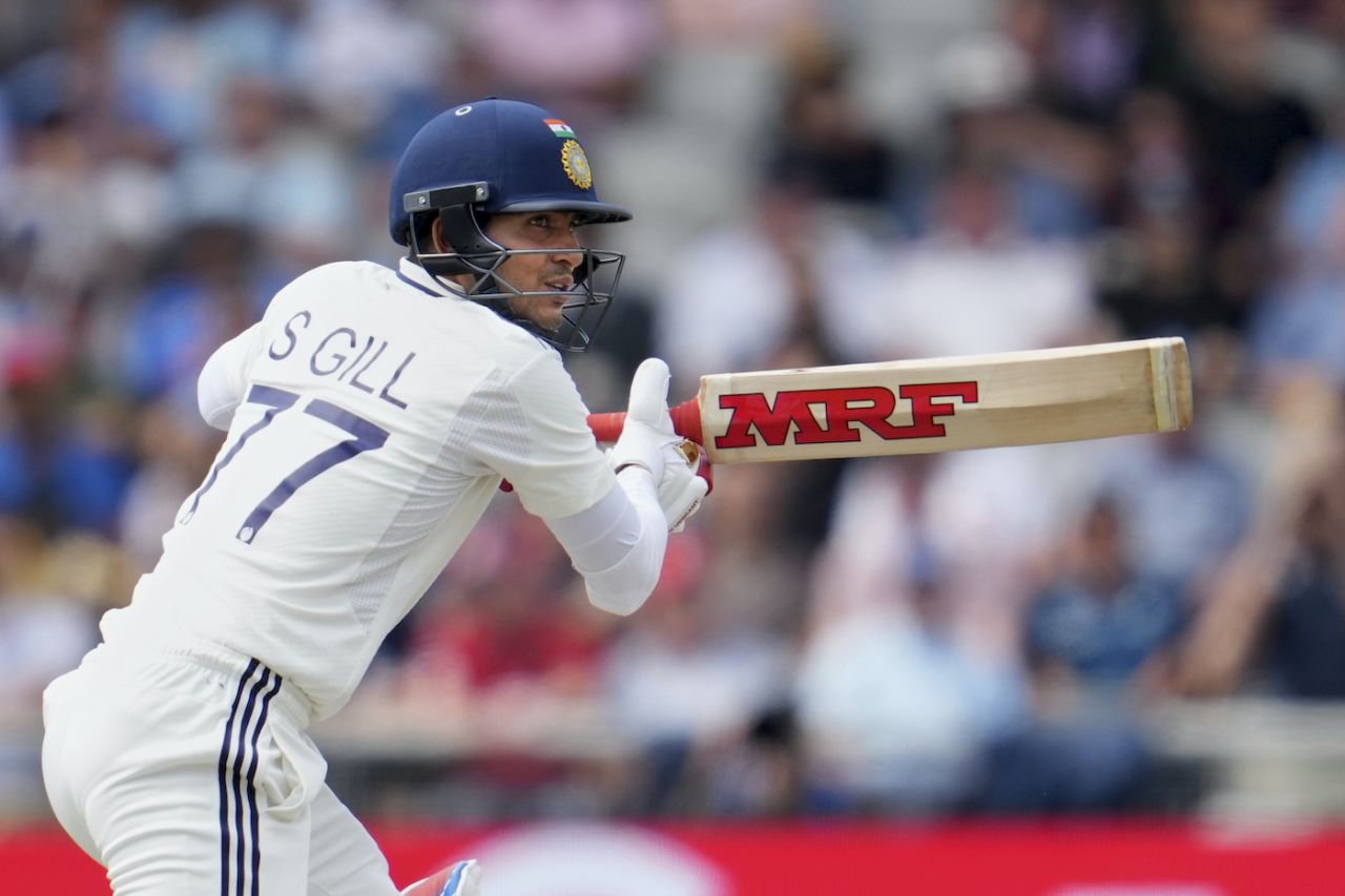 Shubman Gill scored heavily on the off side, England vs India, 4th Test, Manchester, 4th day, July 26, 2025