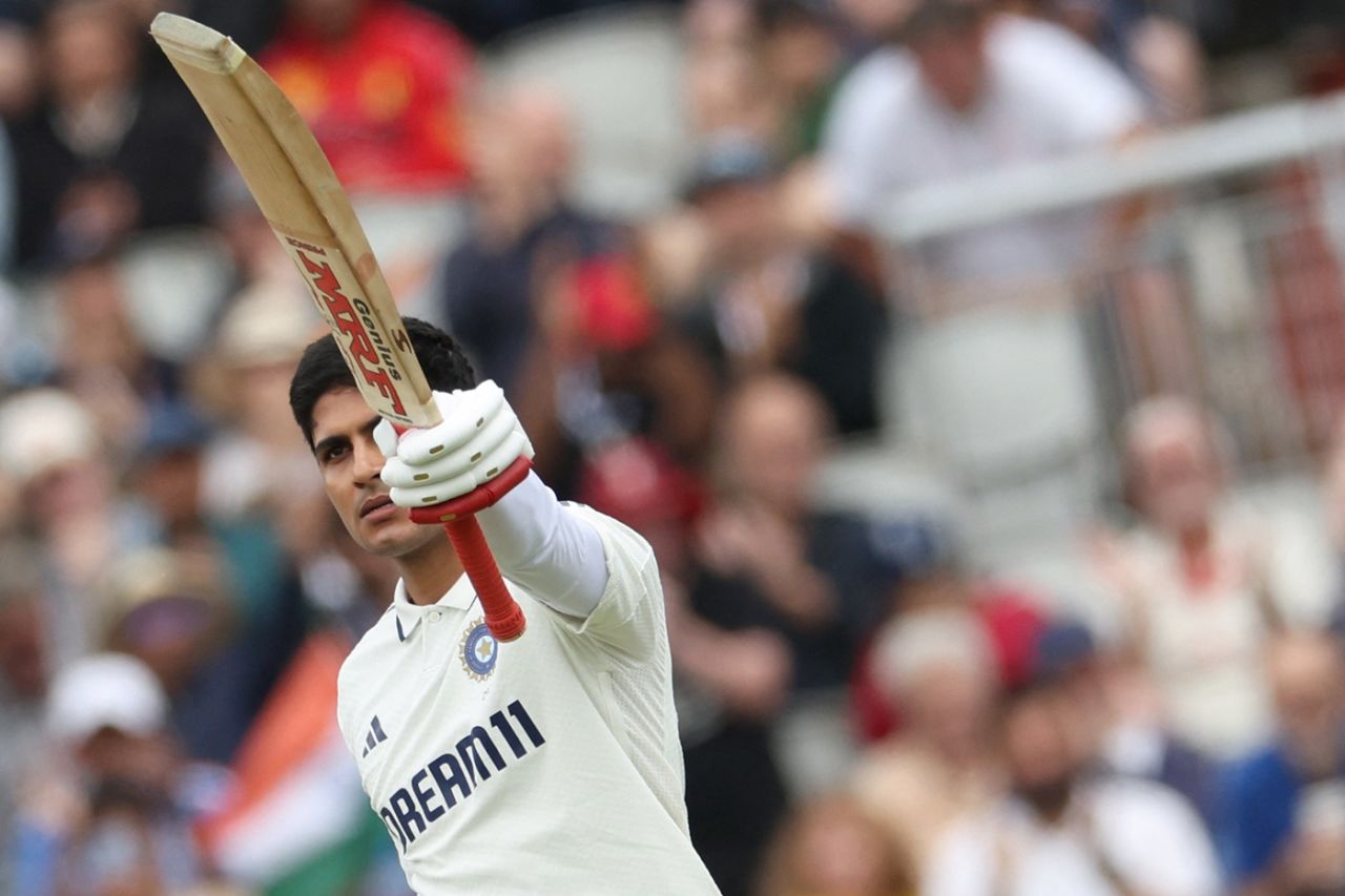 Shubman Gill carried on his superb form with another ton, England vs India, 4th Test, Manchester, 5th day, July 27, 2025