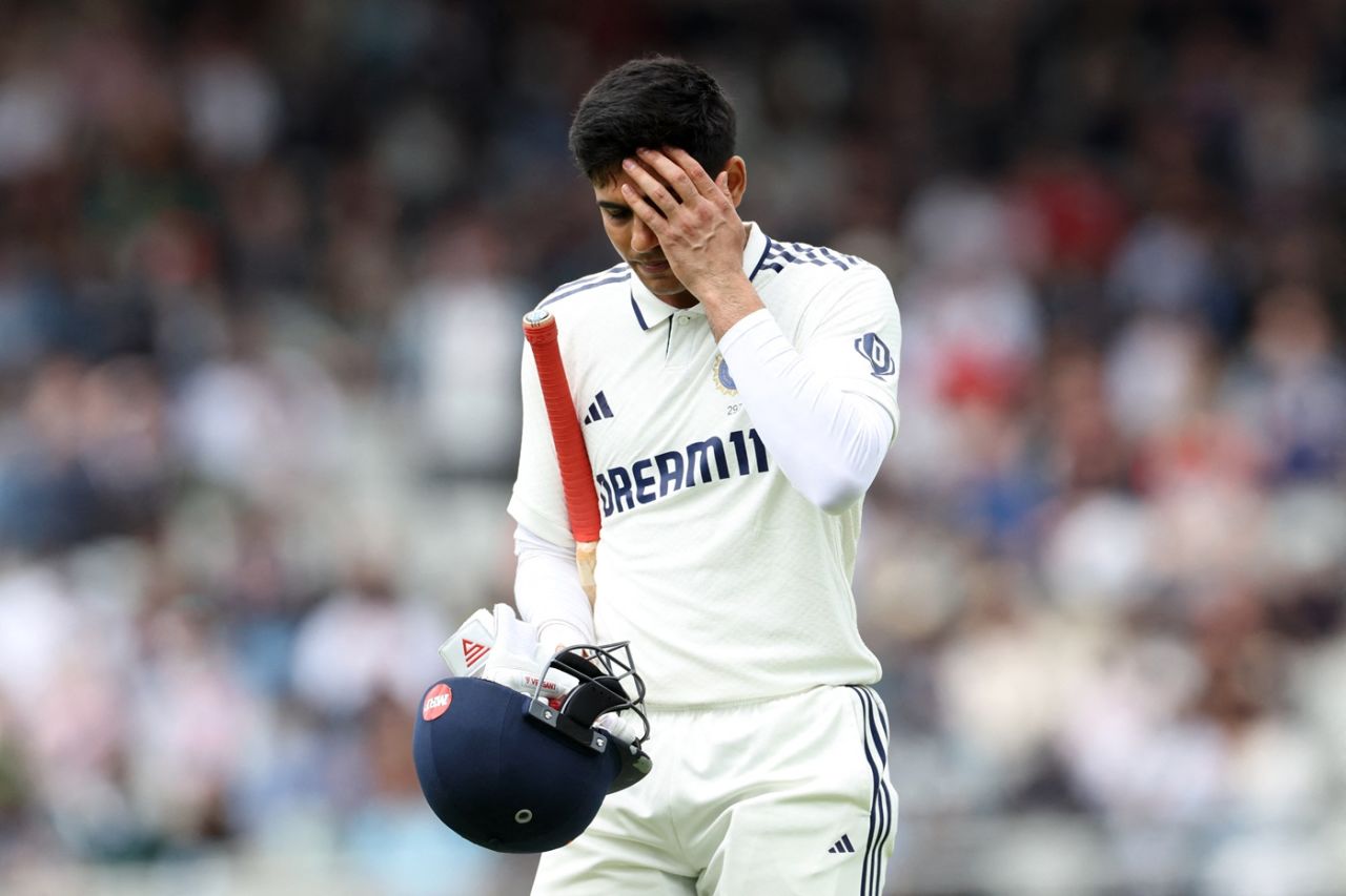 Shubman Gill fell on the stroke of lunch, England vs India, 4th Test, Manchester, 5th day, July 27, 2025