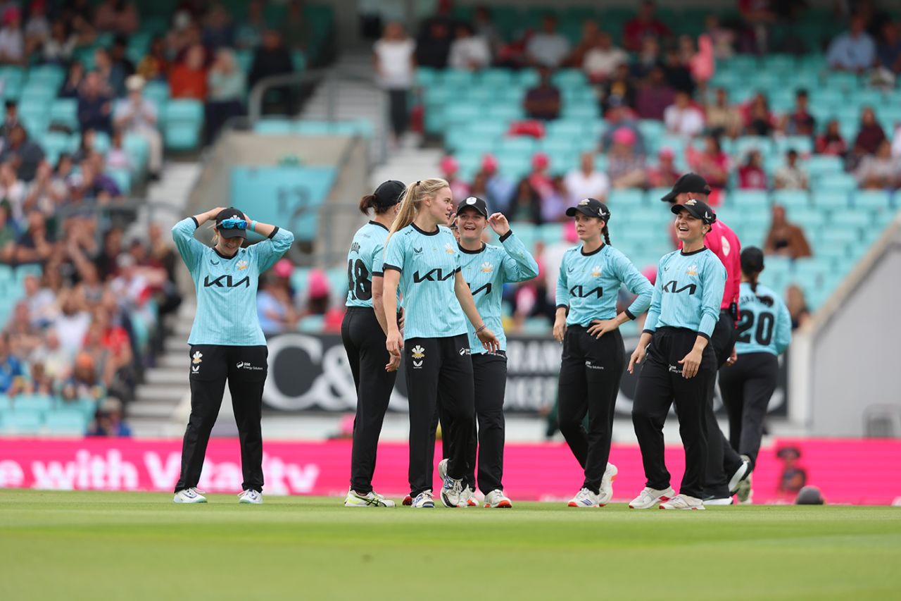 Alexa Stonehouse made the early incisions, Surrey vs Birmingham, Women's T20 Blast final, The Oval, July 27, 2023