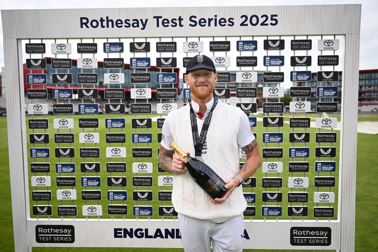 Ben Stokes won the Player-of-the-Match award in successive Tests, England vs India, 4th Test, Manchester, 5th day, July 27, 2025