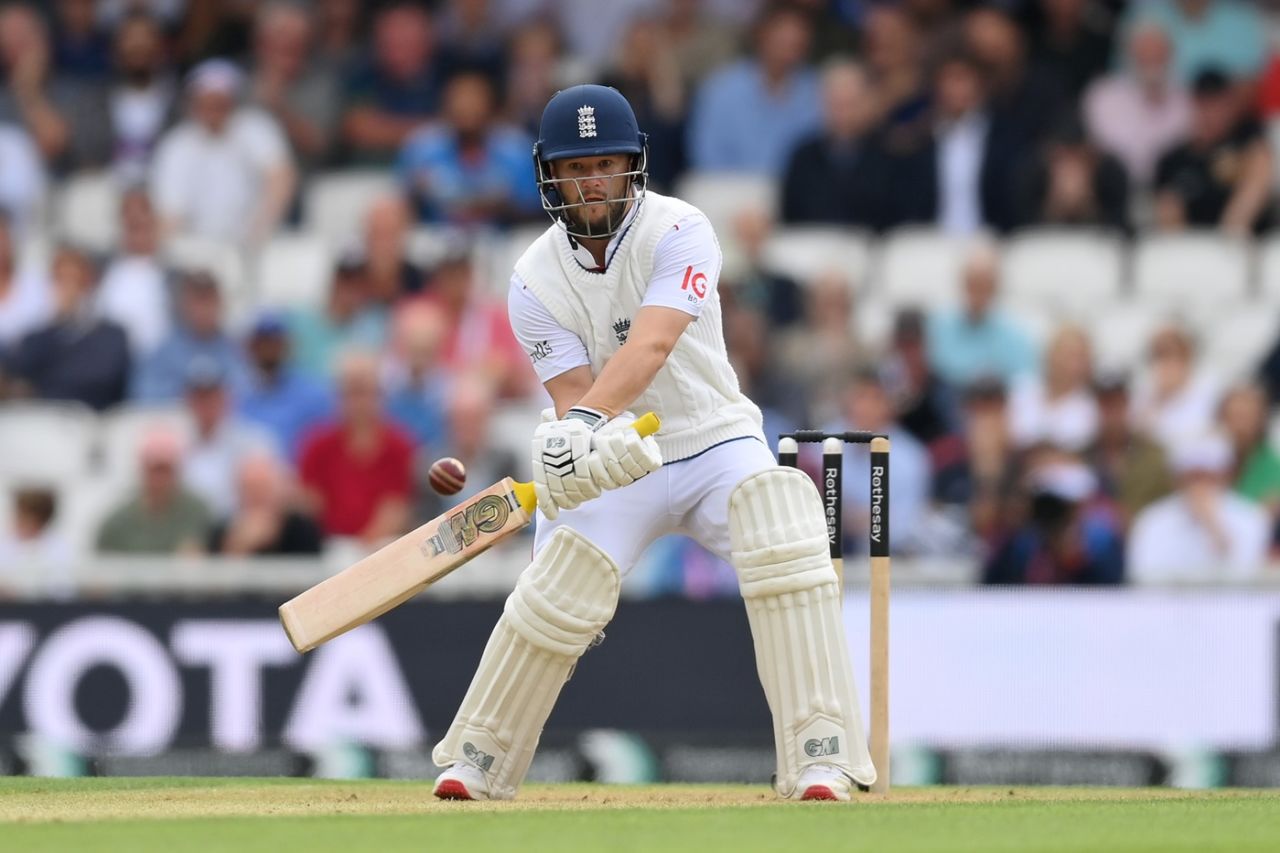 Ben Duckett sets up for a reverse lap, England vs India, 5th Test, 2nd day, The Oval, August 1, 2025