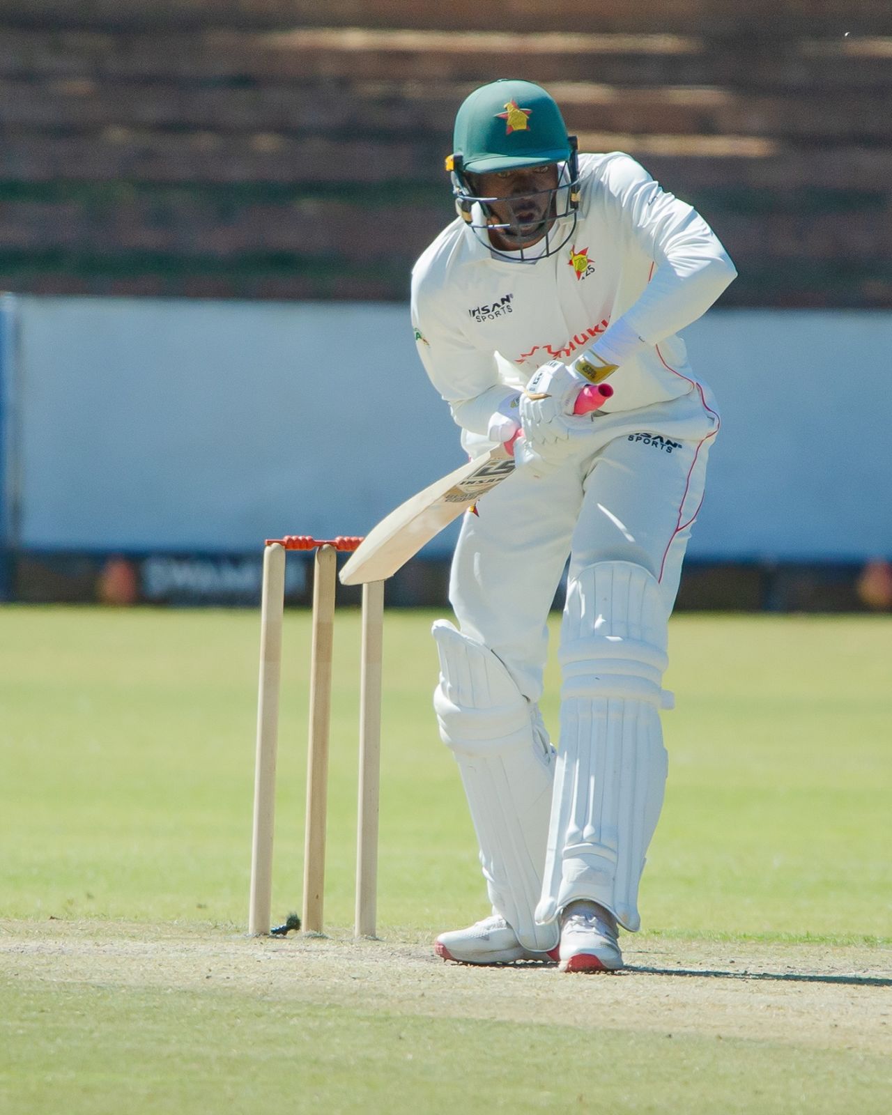 Tafadzwa Tsiga frustrated New Zealand, Zimbabwe vs New Zealand, 1st Test, 3rd day, Bulawayo, August 1, 2025