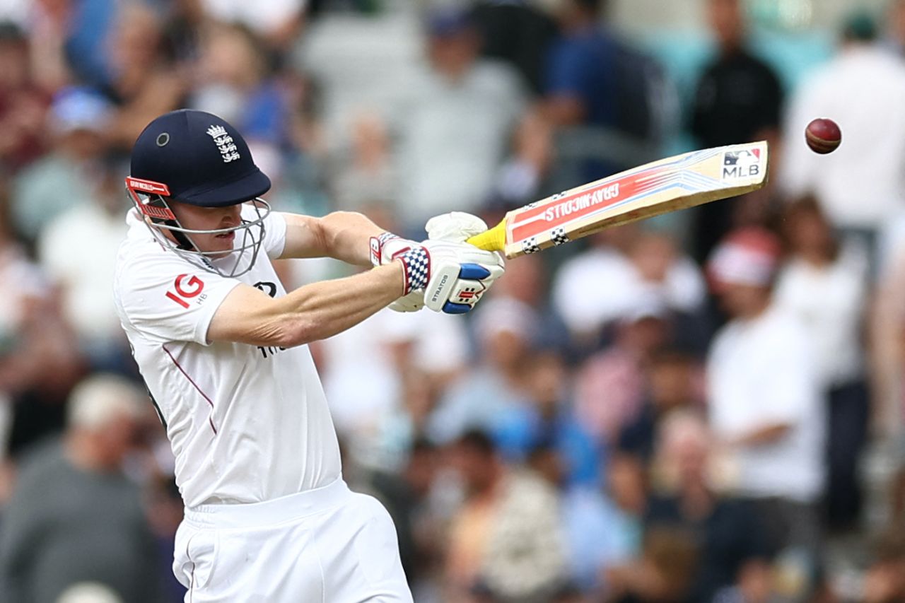 Harry Brook had to farm strike in the last session, England vs India, 5th Test, 2nd day, The Oval, August 1, 2025