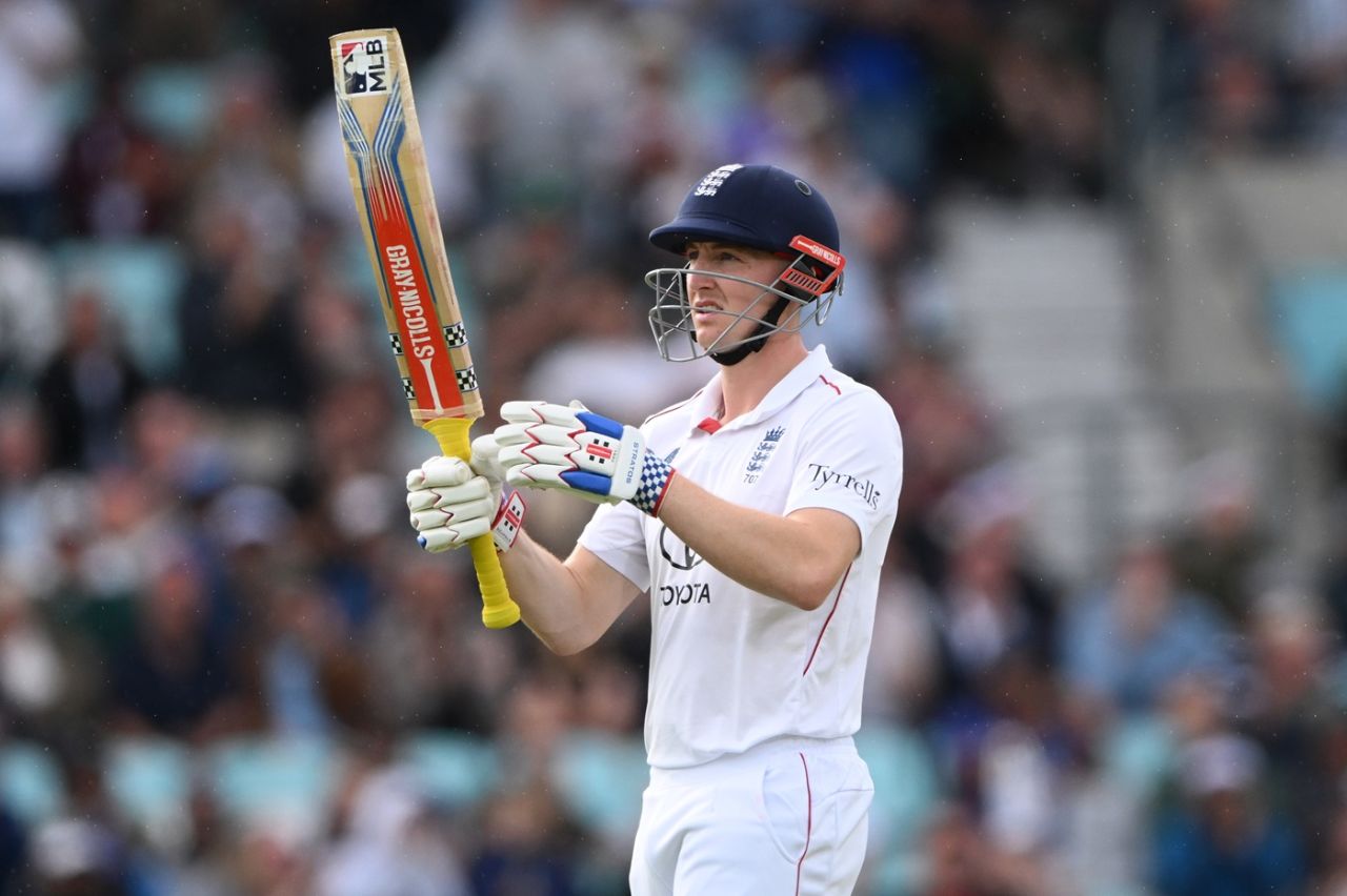 Harry Brook scored a half-century, England vs India, 5th Test, 2nd day, The Oval, August 1, 2025