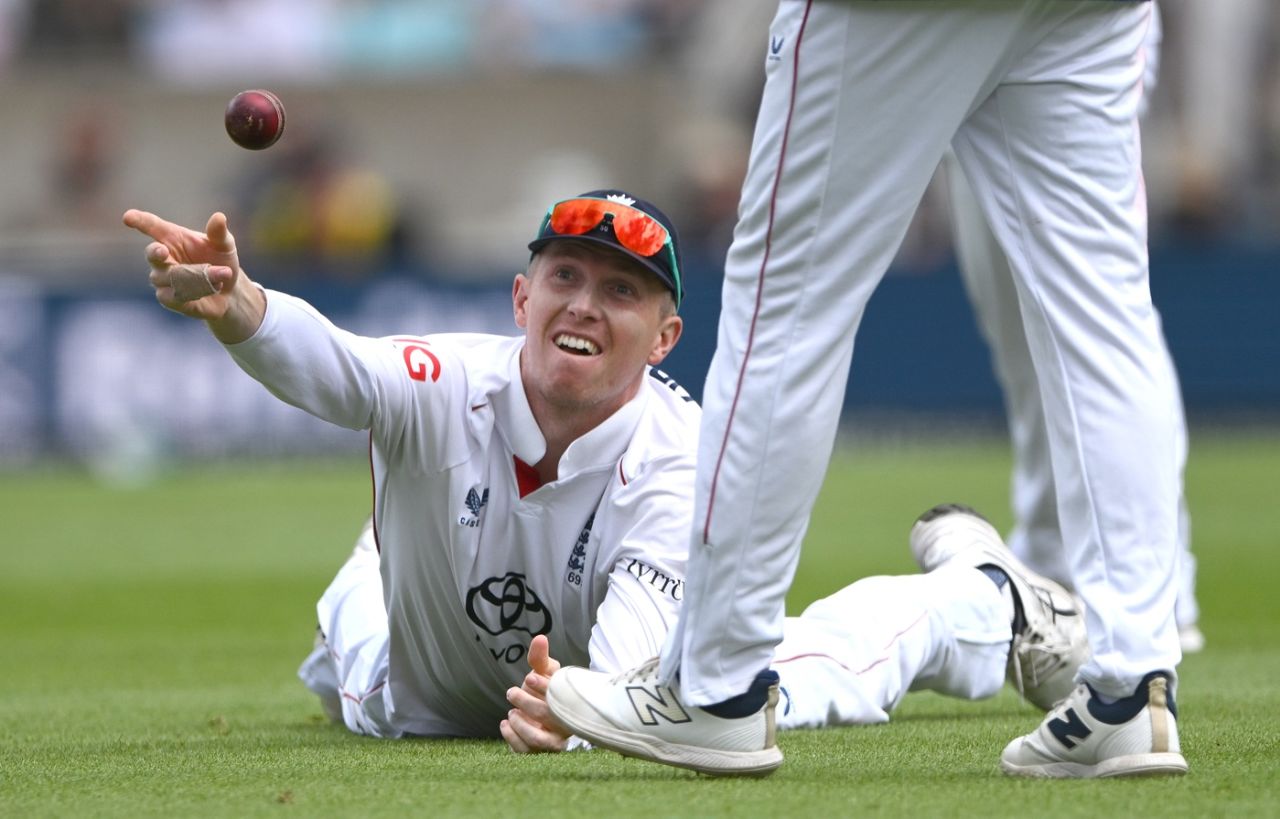Zak Crawley dropped Akash Deep in the cordon, England vs India, 5th Test, 3rd day, The Oval, August 2, 2025