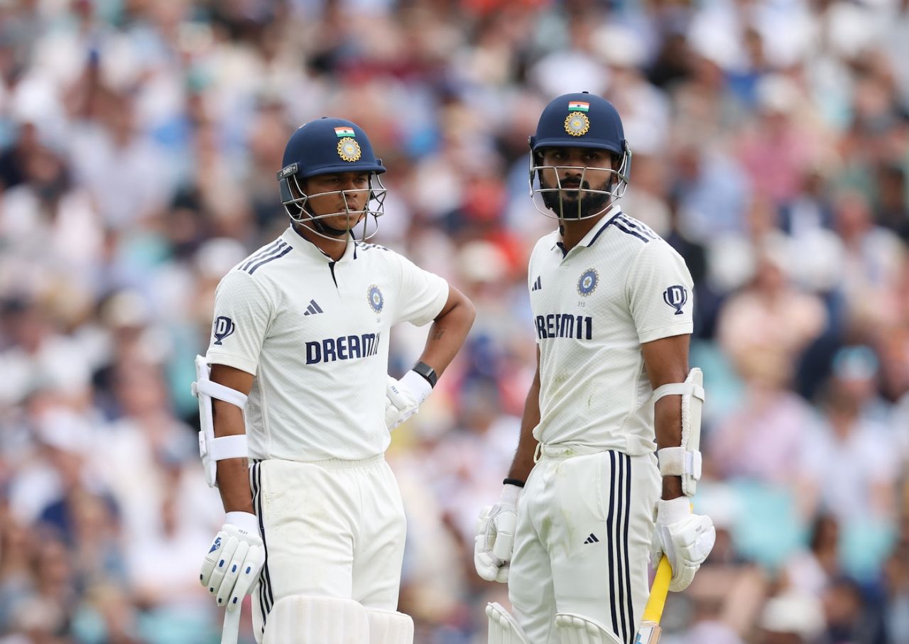 Yashasvi Jaiswal and Akash Deep put on a half-century stand, England vs India, 5th Test, The Oval, August 2, 2025