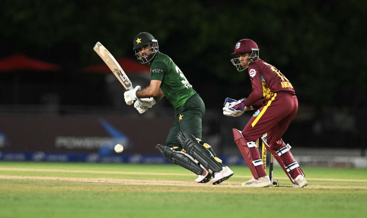 Fakhar Zaman tried to pull Pakistan out of a hole, West Indies vs Pakistan, 2nd T20I, Lauderhill, August 02, 2025