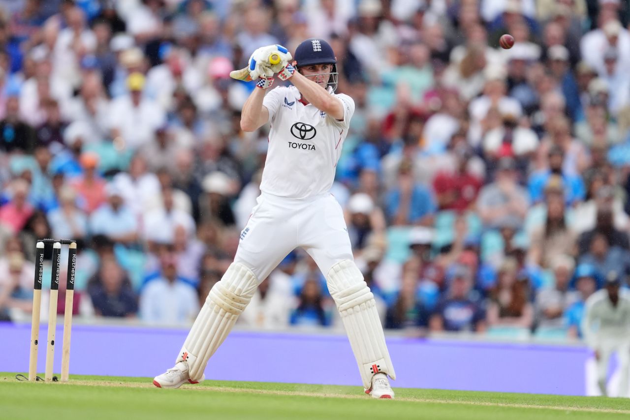 Harry Brook's response when Prasidh Krishna went for the short-ball plan, England vs India, 5th Test, The Oval, 4th day, August 3, 2025