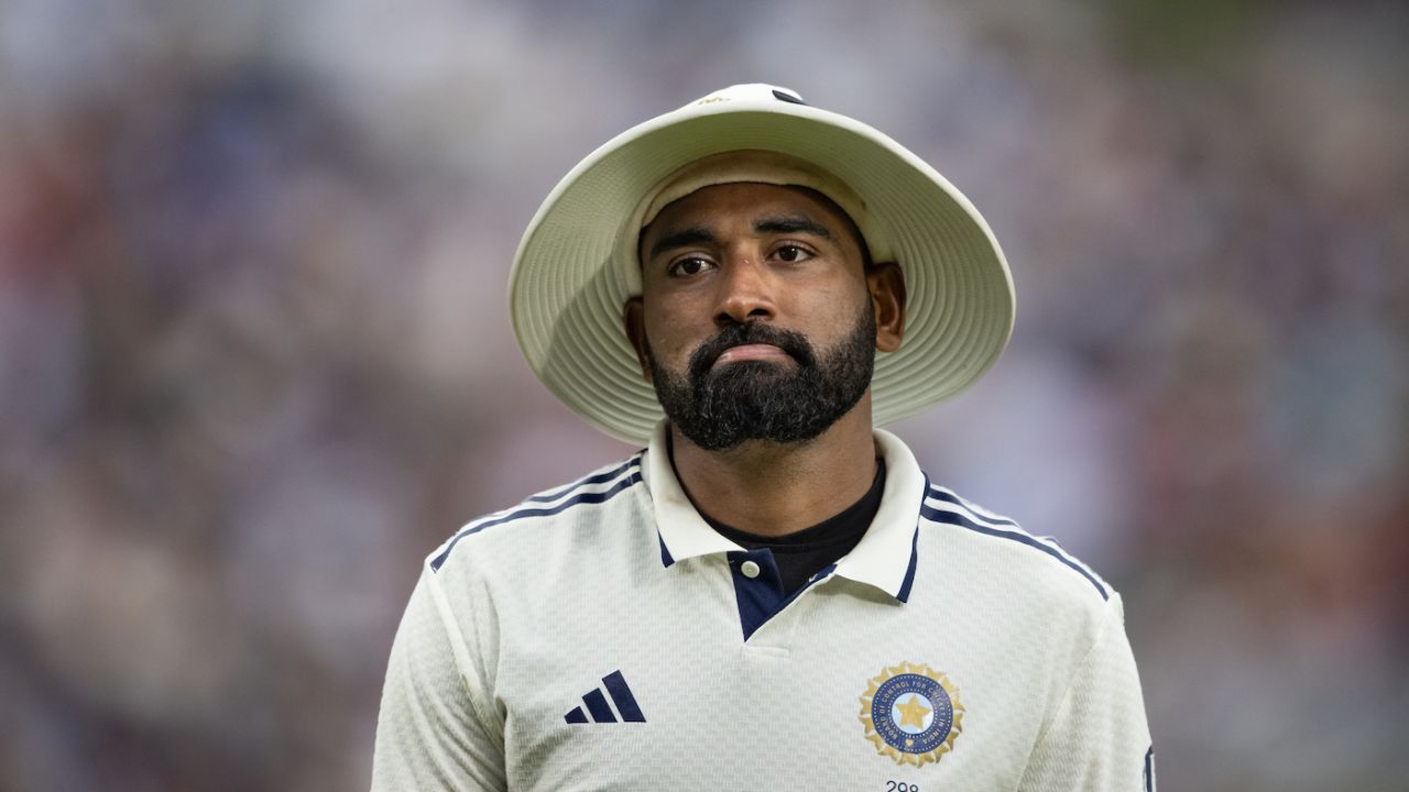 Mohammed Siraj went through a range of emotions on the final day, England vs India, 5th Test, The Oval, 4th day, August 3, 2025