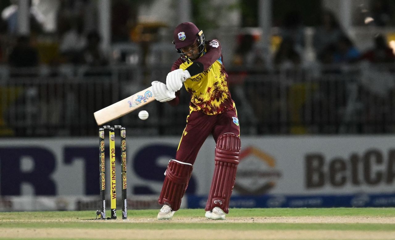 Jewel Andrew got off to a quick start, West Indies vs Pakistan, 3rd T20I, Lauderhill, August 3, 2025