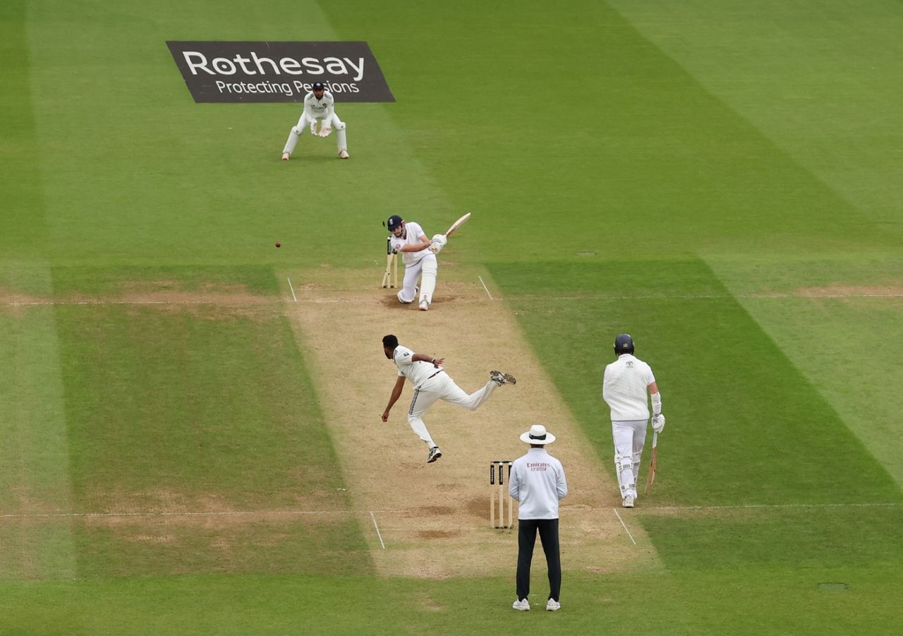 Mohammed Siraj removes Gus Atkinson to seal India's victory, England vs India, 5th Test, 5th day, The Oval, August 4, 2025
