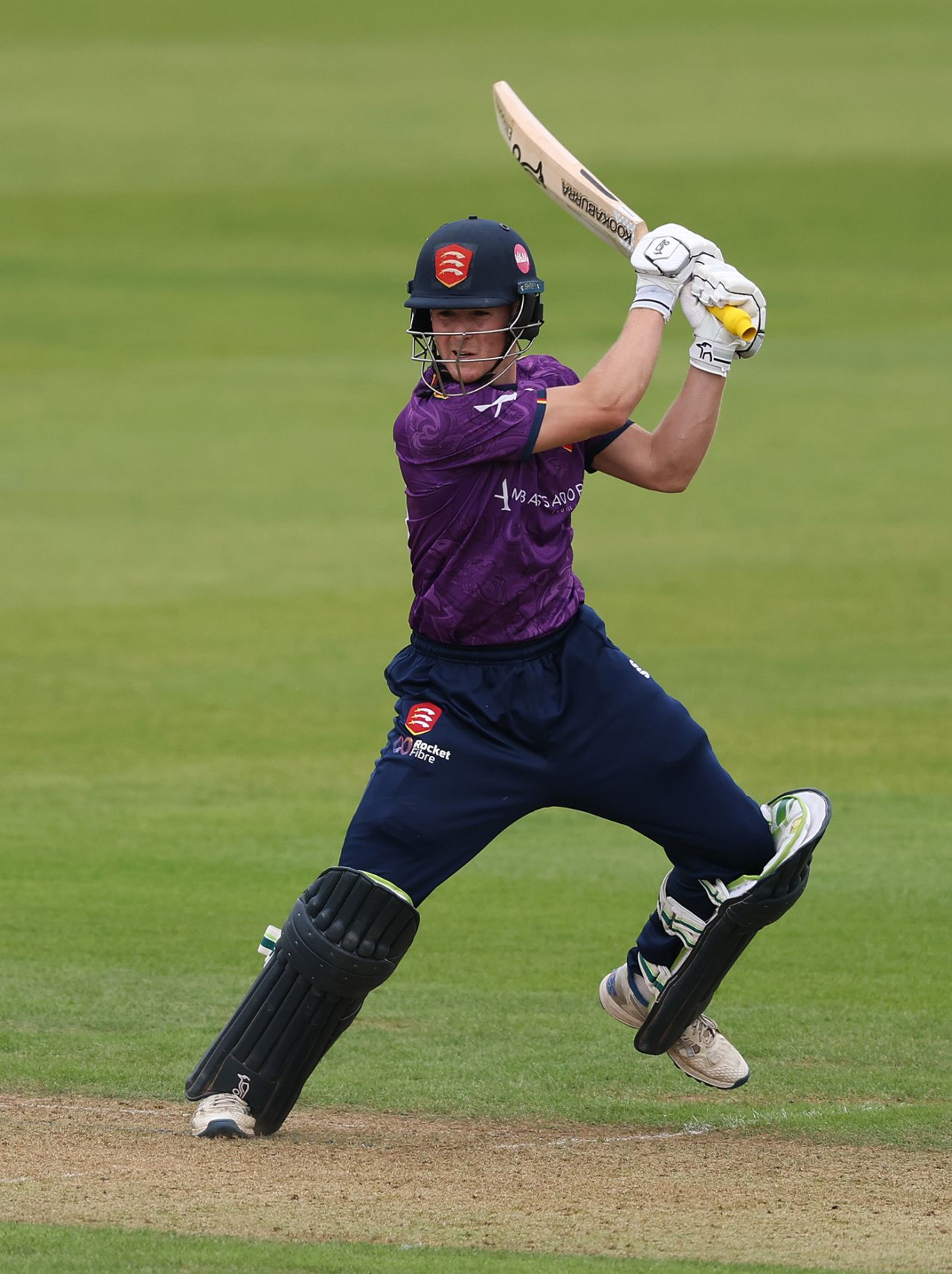 Charlie Allison top-scored for Essex with 80 off 90 balls, Hampshire vs Essex, One-Day Cup, Southampton, August 7, 2025