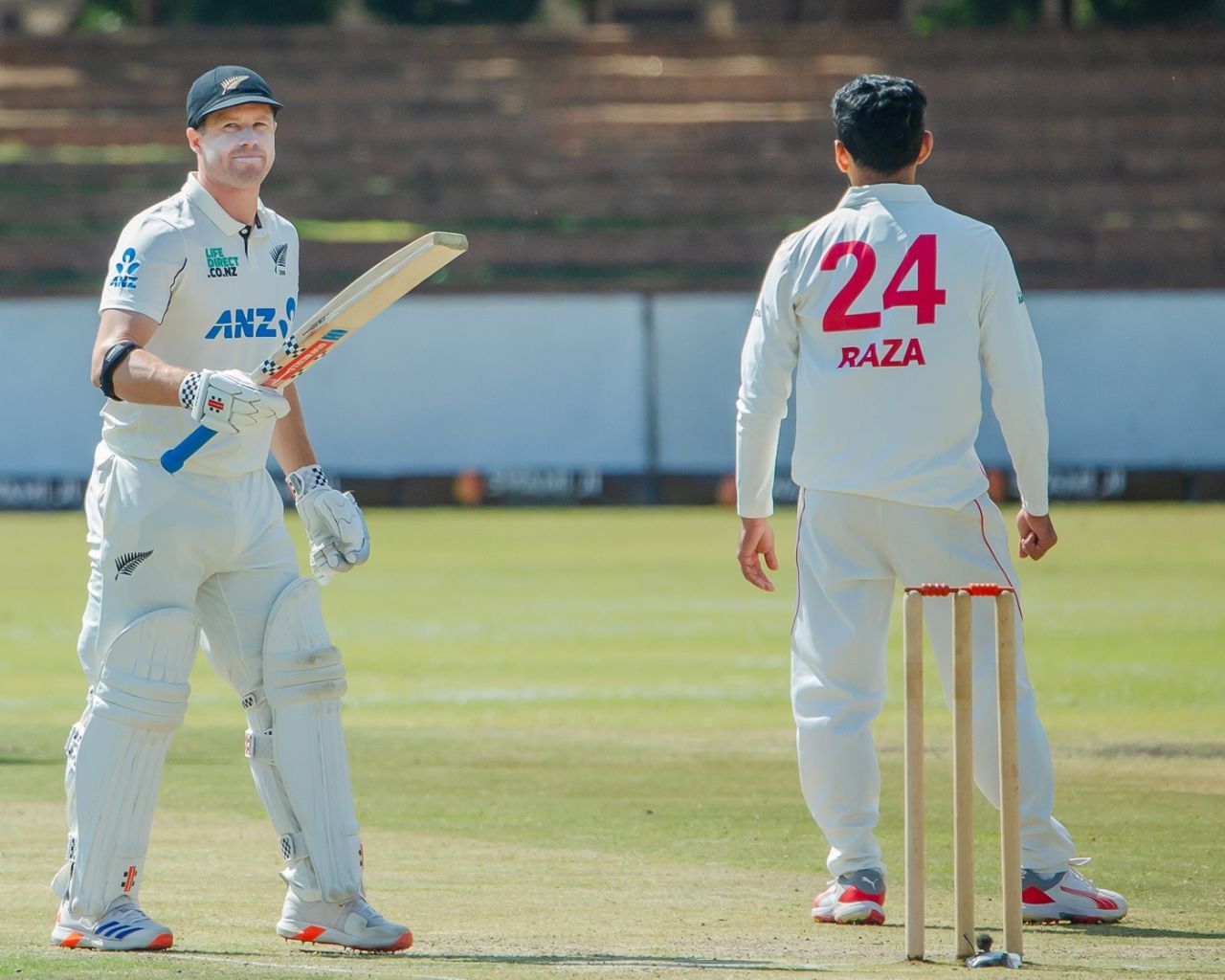 Henry Nicholls made smooth progress, Zimbabwe vs New Zealand, 2nd Test, Bulawayo, 2nd day, August 8, 2025