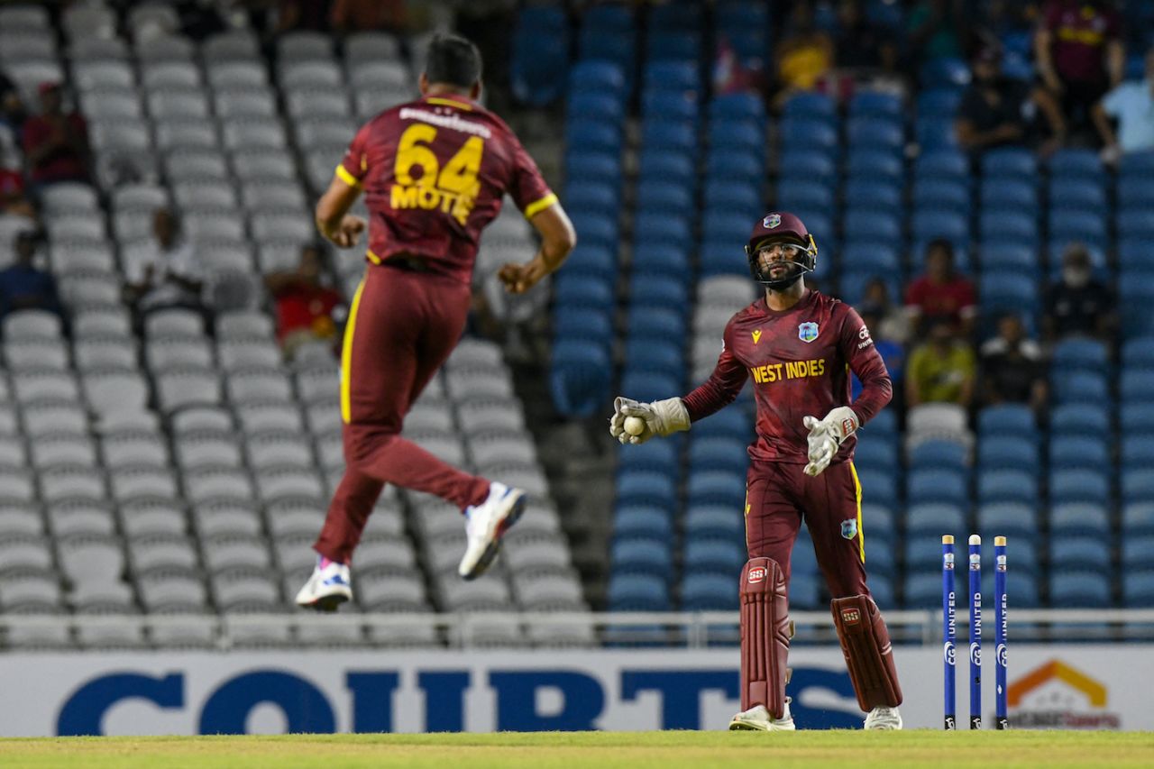 Gudakesh Motie bowled a jaffa to get Babar Azam stumped, West Indies vs Pakistan, 1st ODI, Tarouba, August 9, 2025