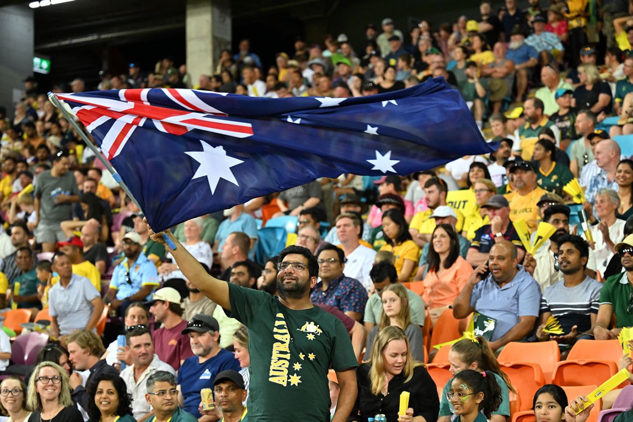 It was a packed house for Darwin's return to hosting international cricket, Australia vs South Africa, 1st T20I, Marrara Oval, Darwin, August 10, 2025