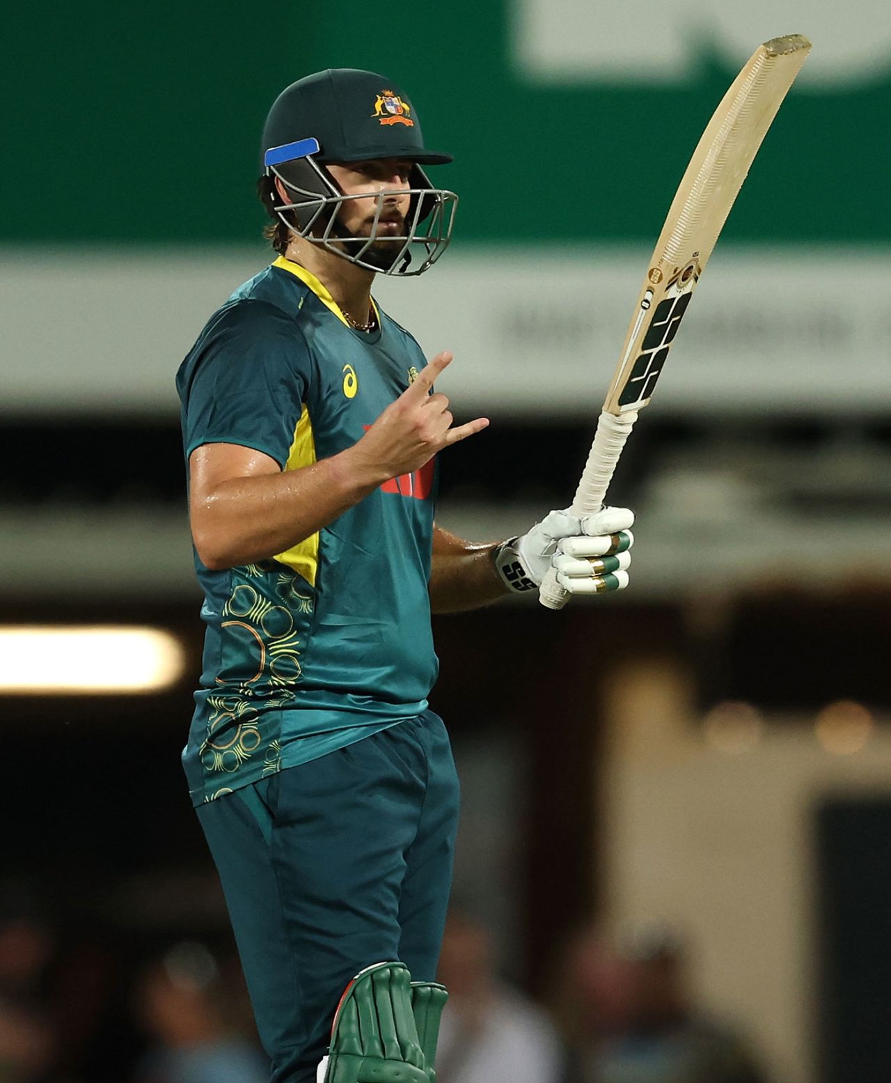 Tim David compiled a superb innings, Australia vs South Africa, 1st T20I, Marrara Oval, Darwin, August 10, 2025