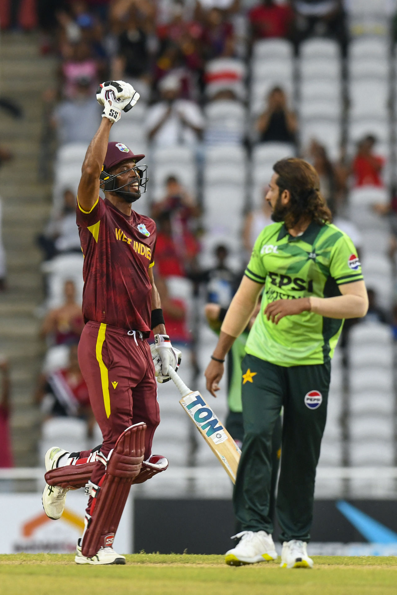 Roston Chase took West Indies home, West Indies vs Pakistan, 2nd ODI, Tarouba, August 10, 2025