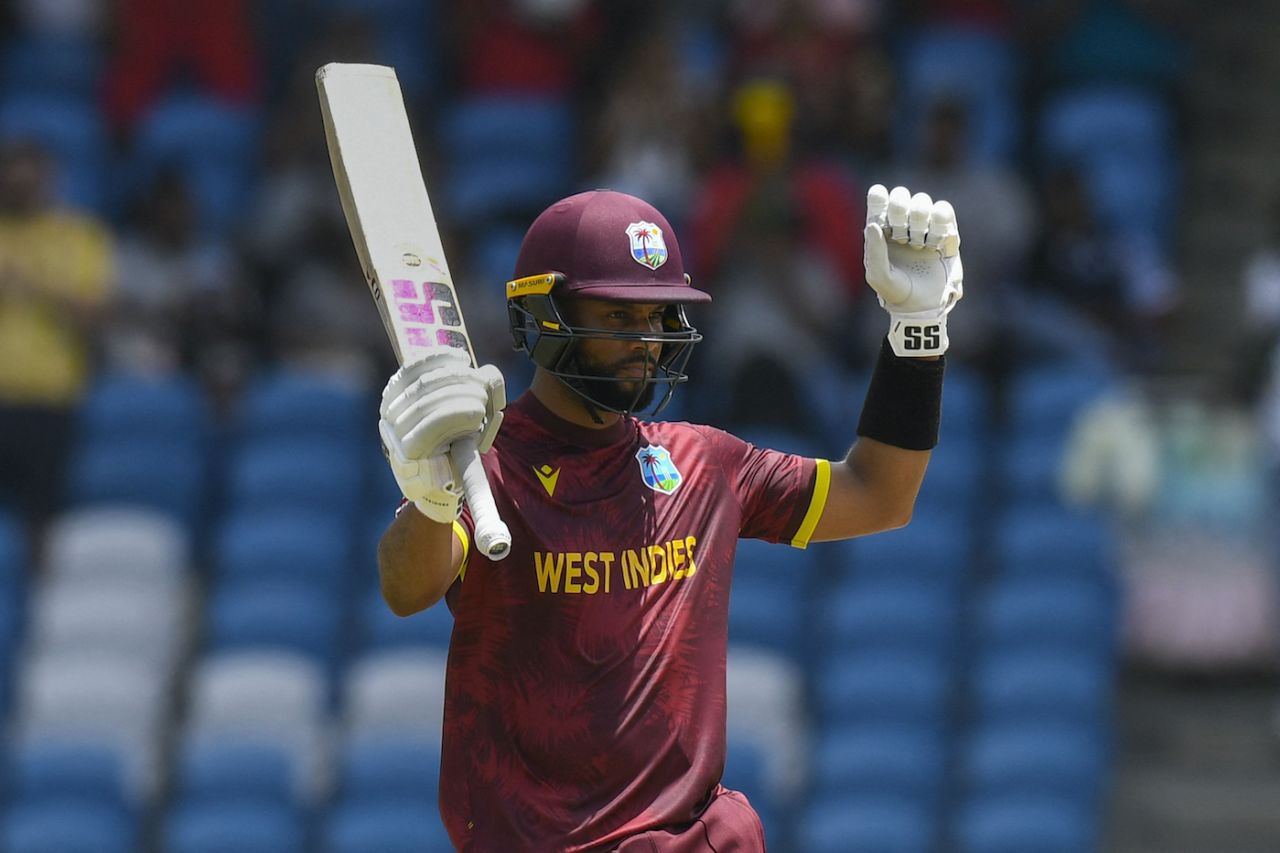 Shai Hope went from 60 to 100 in 15 balls, West Indies vs Pakistan, 3rd ODI, Tarouba, August 12, 2025