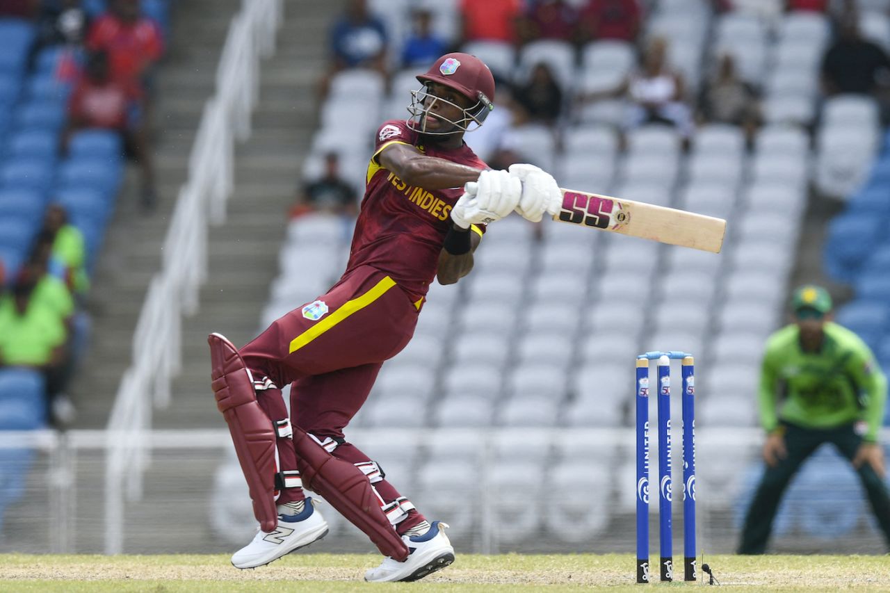 Justin Greaves' 24-ball 43* helped West Indies finish on a high, West Indies vs Pakistan, 3rd ODI, Tarouba, August 12, 2025
