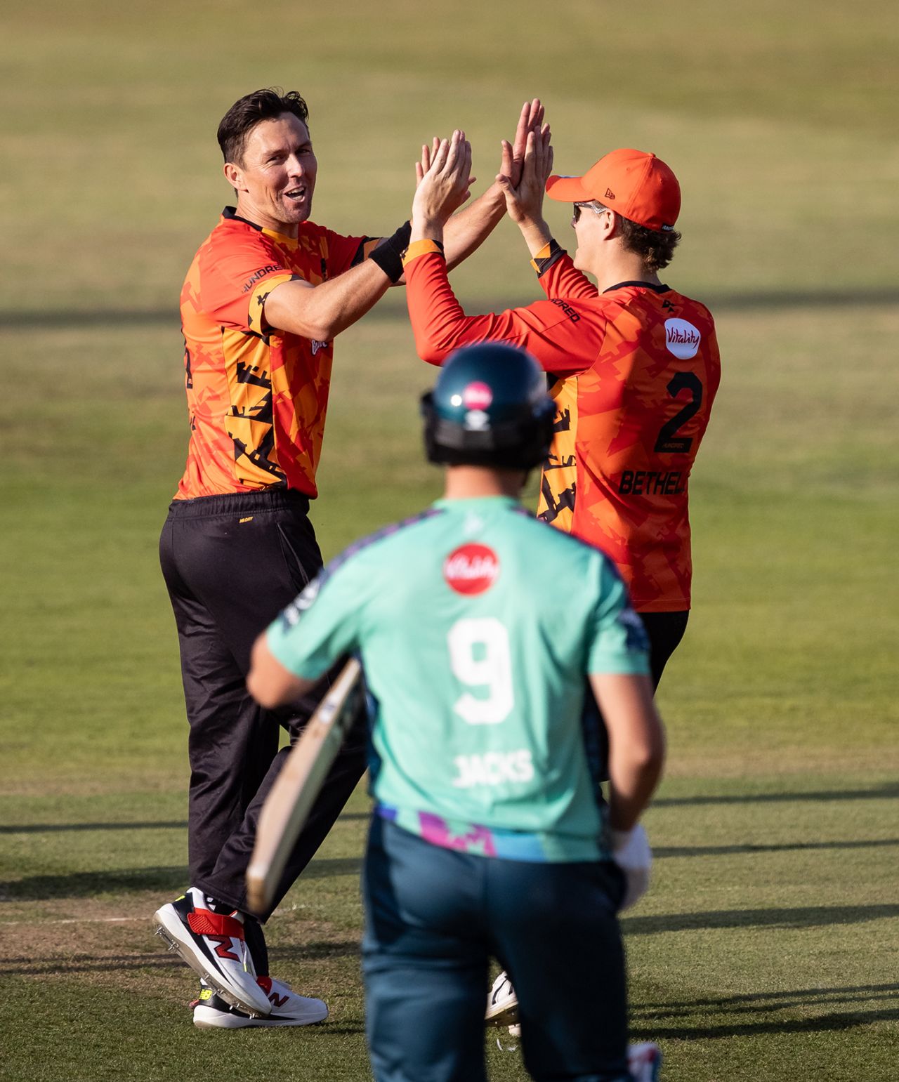 Trent Boult struck early with the wicket of Will Jacks, Birmingham Phoenix vs Oval Invincibles, Men's Hundred, Edgbaston, August 12, 2025