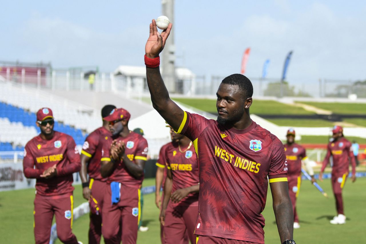 Jayden Seales finished with a career-best six-for, West Indies vs Pakistan, 3rd ODI, Tarouba, August 12, 2025