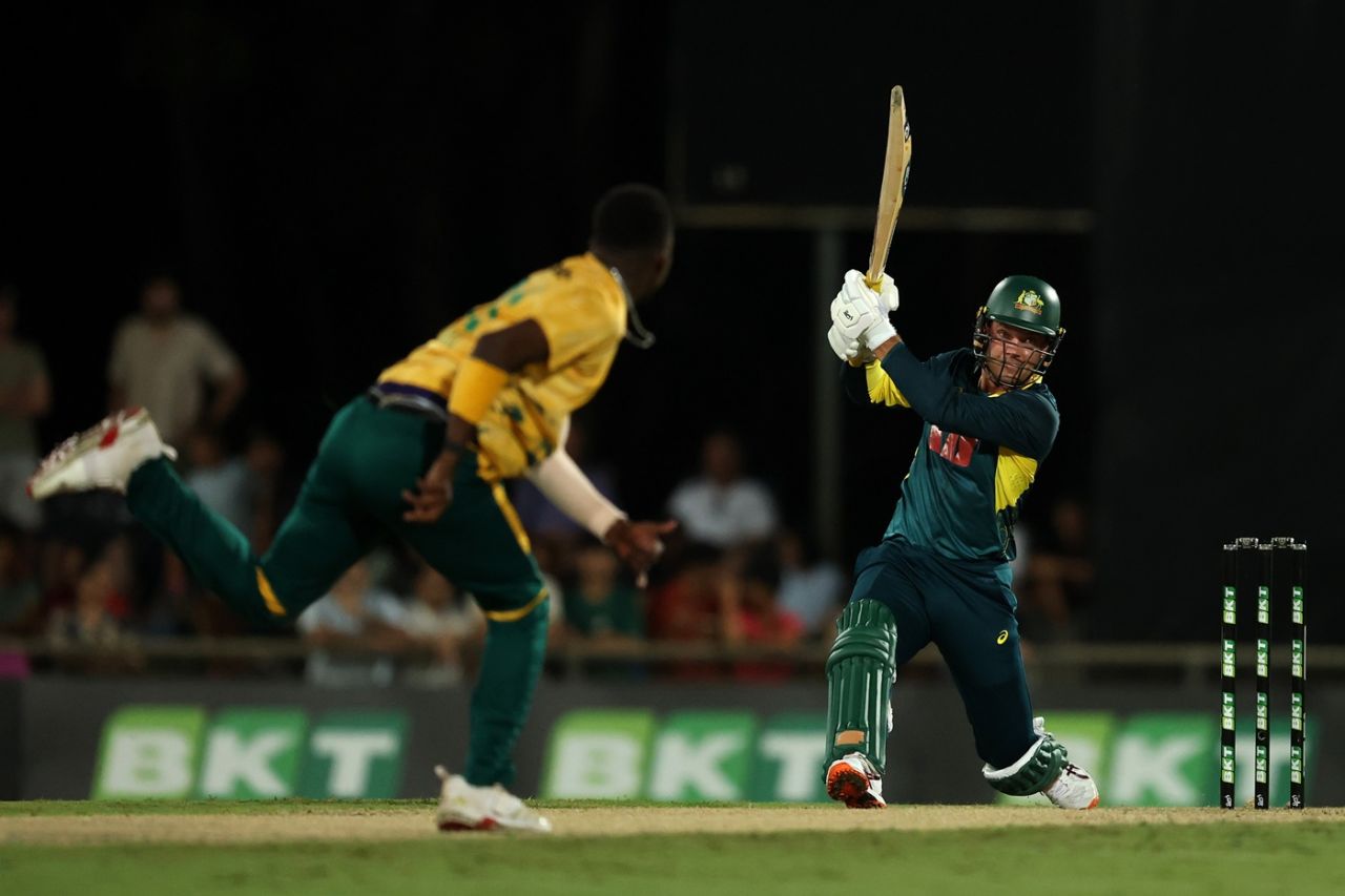 Alex Carey scored 26 off just 18 balls, Australia vs South Africa, 2nd T20I, Darwin, August 12, 2025