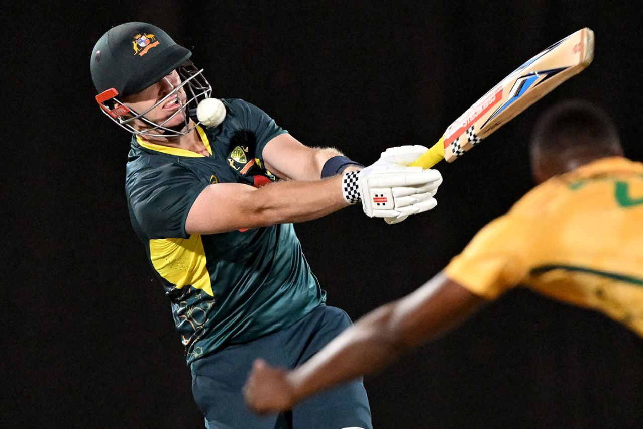 Mitchell Owen took a blow from Kagiso Rabada, Australia vs South Africa, 2nd T20I, Darwin, August 12, 2025