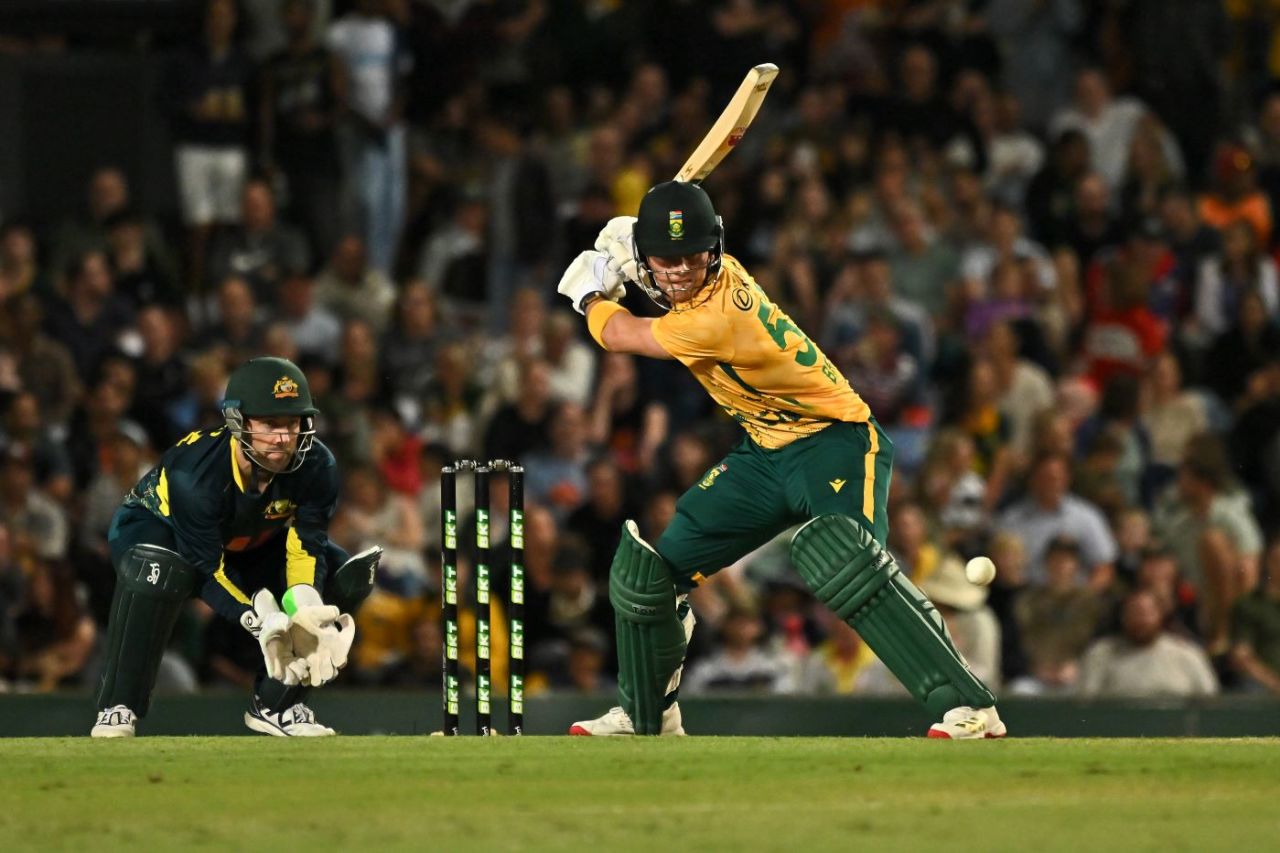Dewald Brevis made 53 off 26, Australia vs South Africa, 3rd T20I, Cairns, August 16, 2025