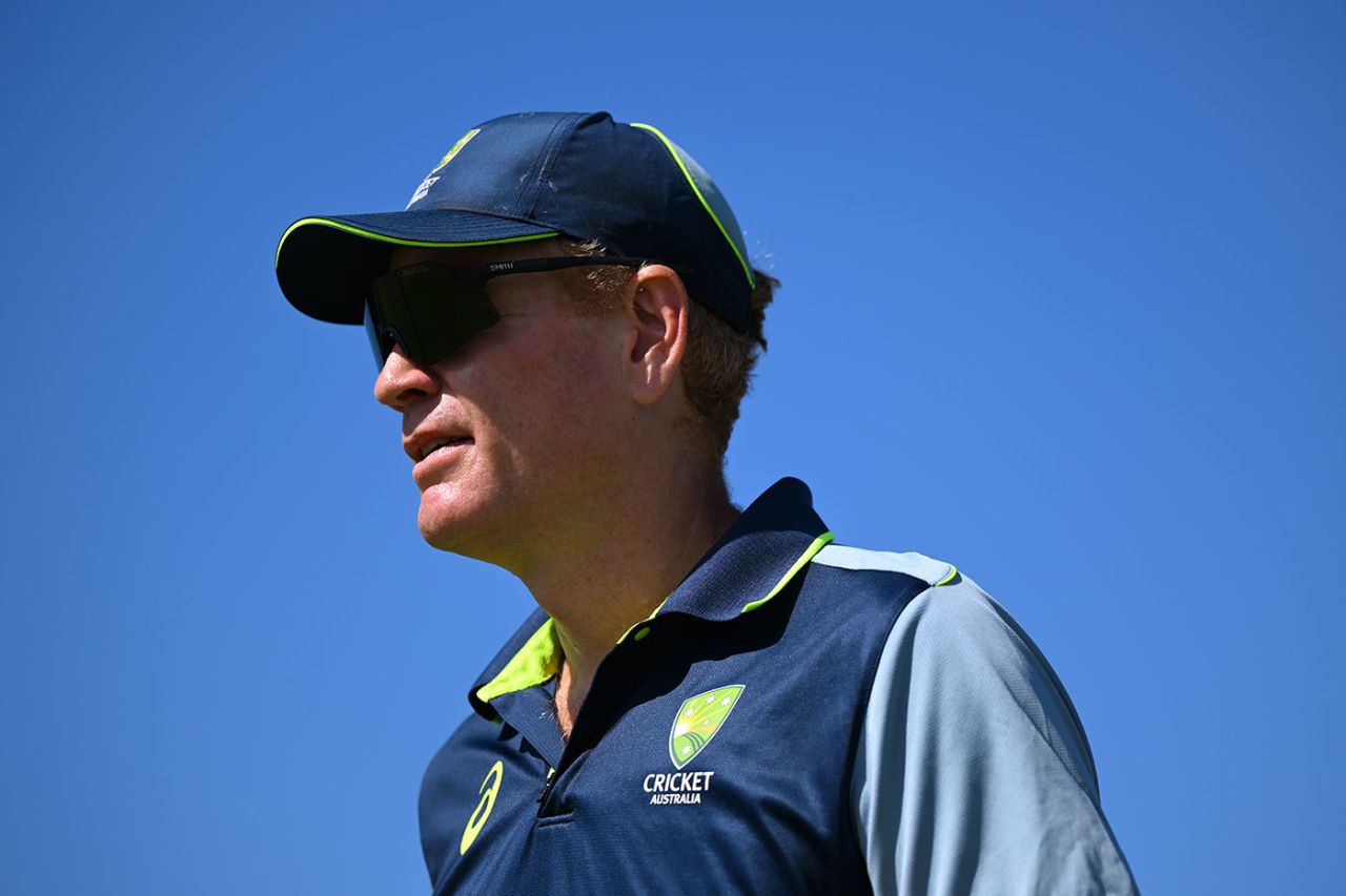 Australia head coach Andrew McDonald, Australia vs South Africa, 1st ODI, Cairns, August 19, 2025