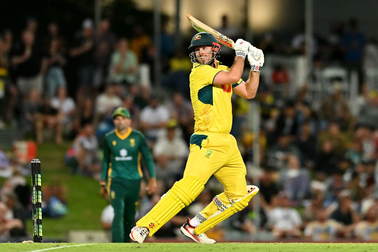 Mitchell Marsh tried to hold Australia together, Australia vs South Africa, 1st ODI, Cairns, August 19, 2025
