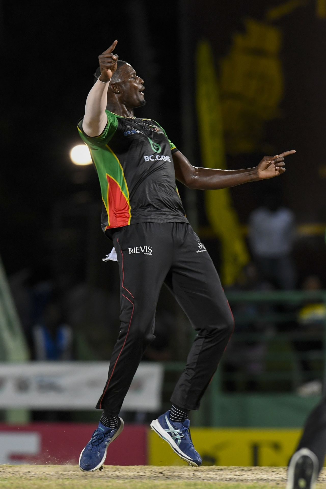 Jason Holder picked up four wickets for just 14 runs, St Kitts and Nevis Patriots vs Barbados Royals, CPL 2025, North Sound, August 21, 2025