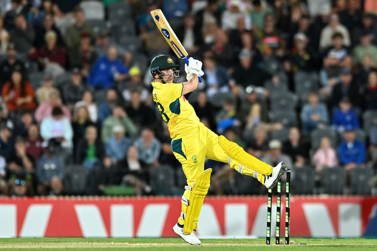 Josh Inglis emerged from a run of single-figure scores, Australia vs South Africa, 2nd ODI, Mackay, August 22, 2025