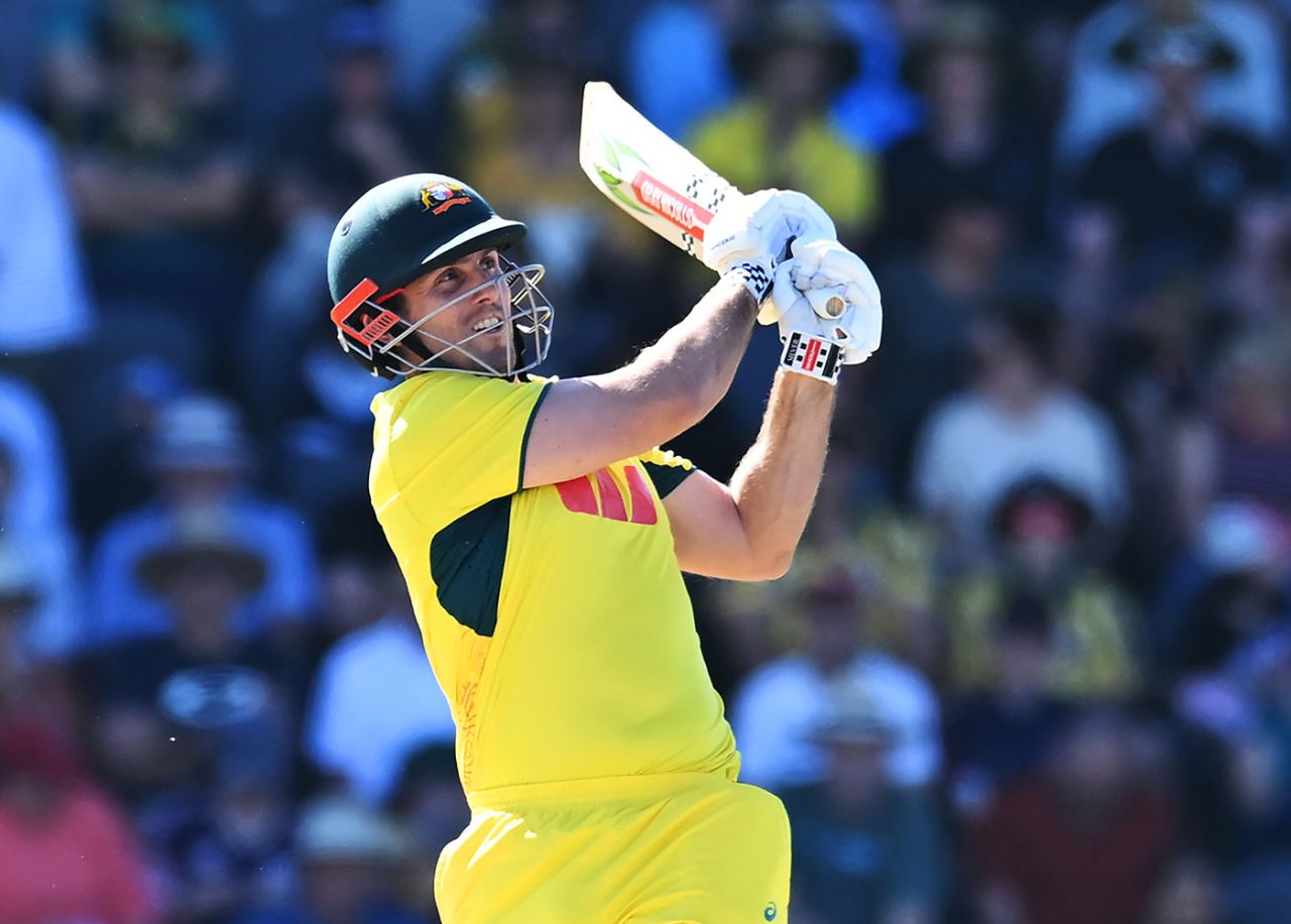 Mitchell Marsh helped Australia to a rapid start, Australia vs South Africa, 3rd ODI, Mackay, August 24, 2025