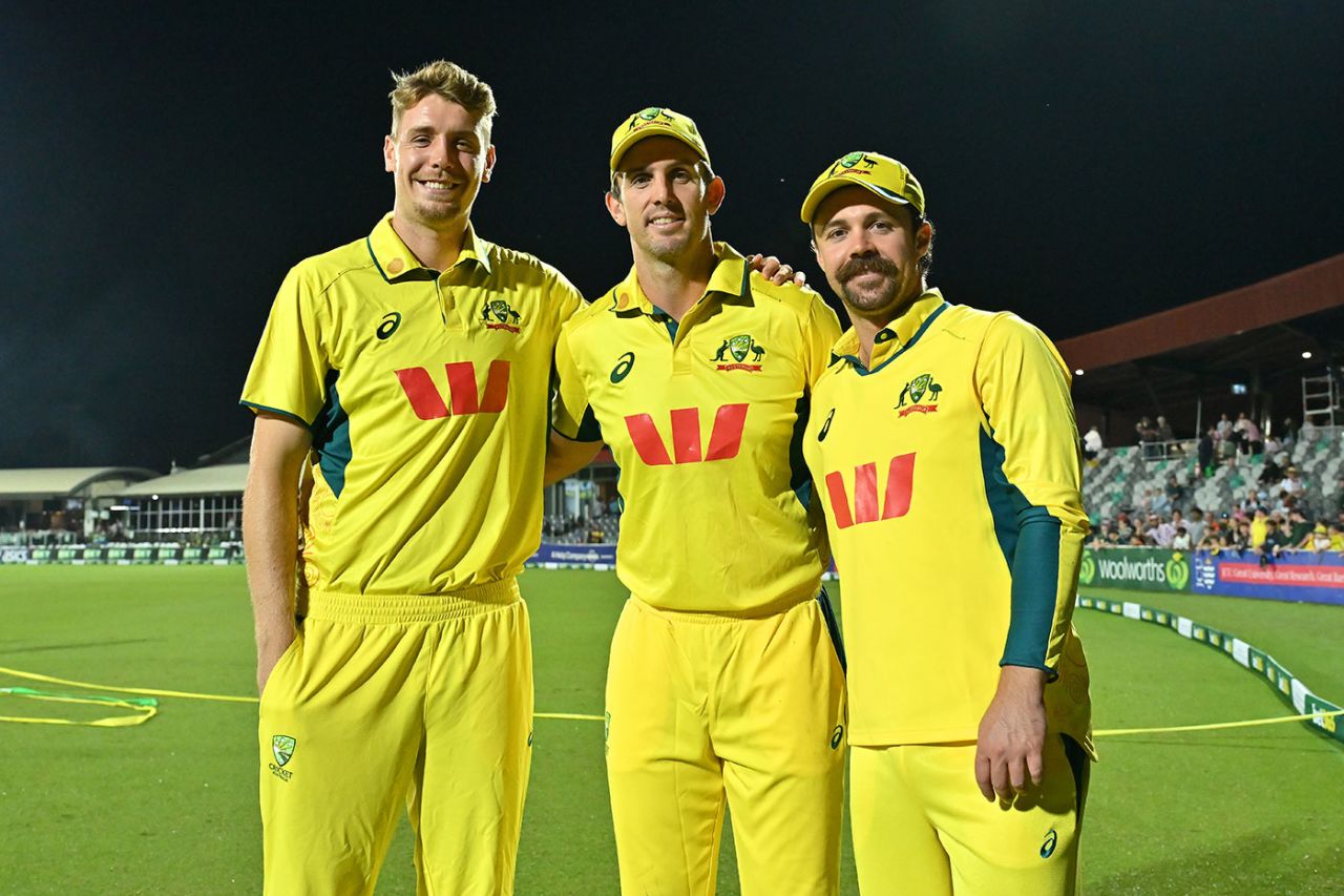Tons of fun: Cameron Green, Mitchell Marsh and Travis Head had a day out, Australia vs South Africa, 3rd ODI, Mackay, August 24, 2025