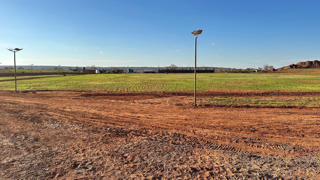 The progress at the Victoria Falls stadium, August 25, 2025