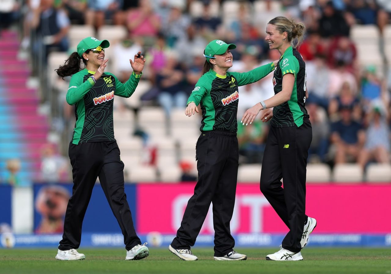 Lauren Bell picked up key wickets, Southern Brave vs Welsh Fire, Women's Hundred, Southampton, August 28, 2025