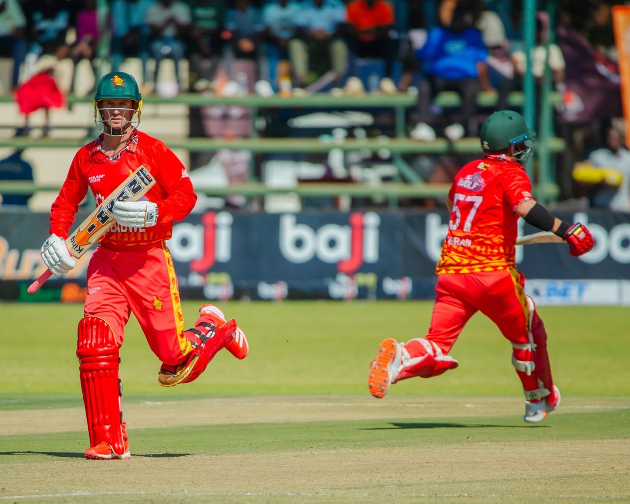 Sean Williams and Ben Curran stabilised the innings after two early wickets, Zimbabwe vs Sri Lanka, 1st ODI, Harare, August 29, 2025