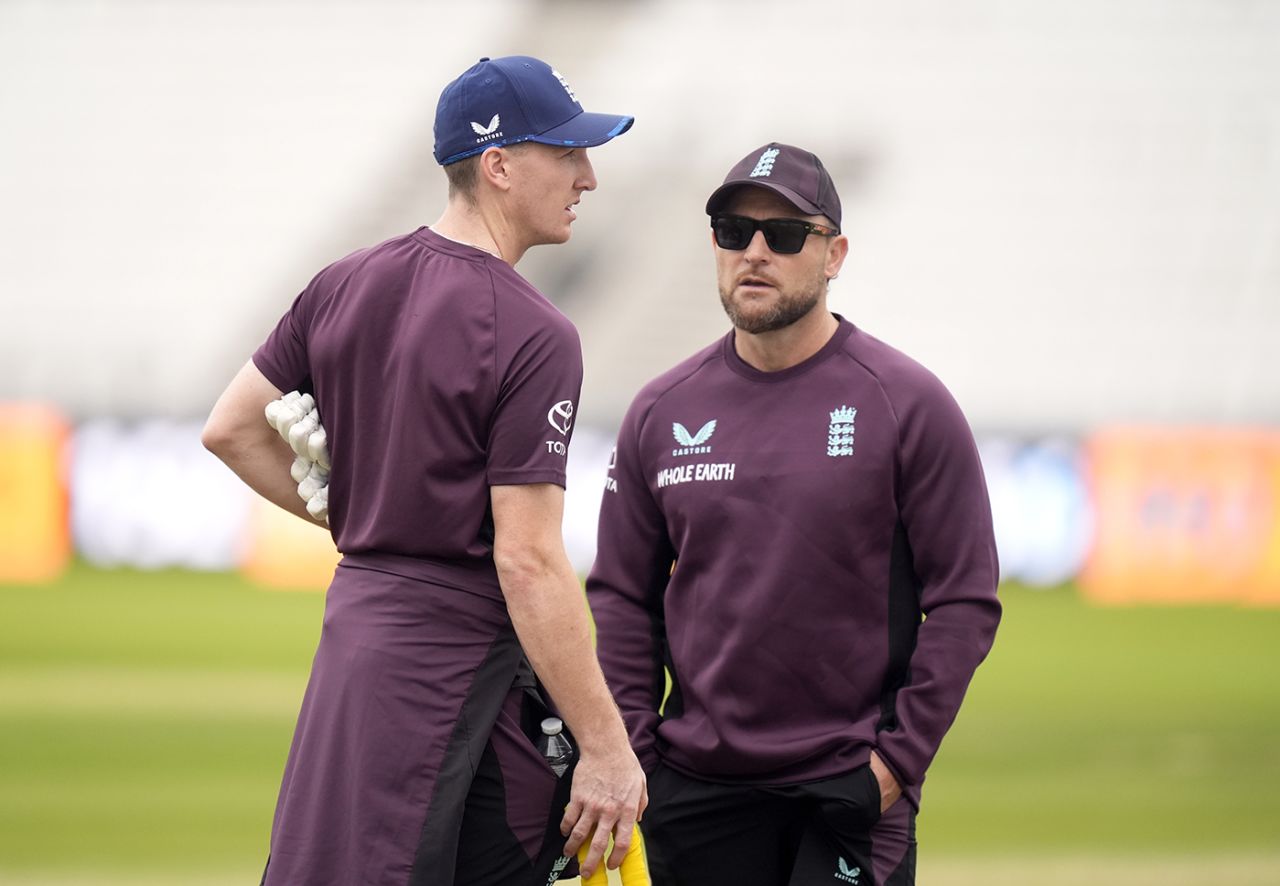Harry Brook and Brendon McCullum will oversee white-ball series against South Africa, Headingley, September 1, 2025