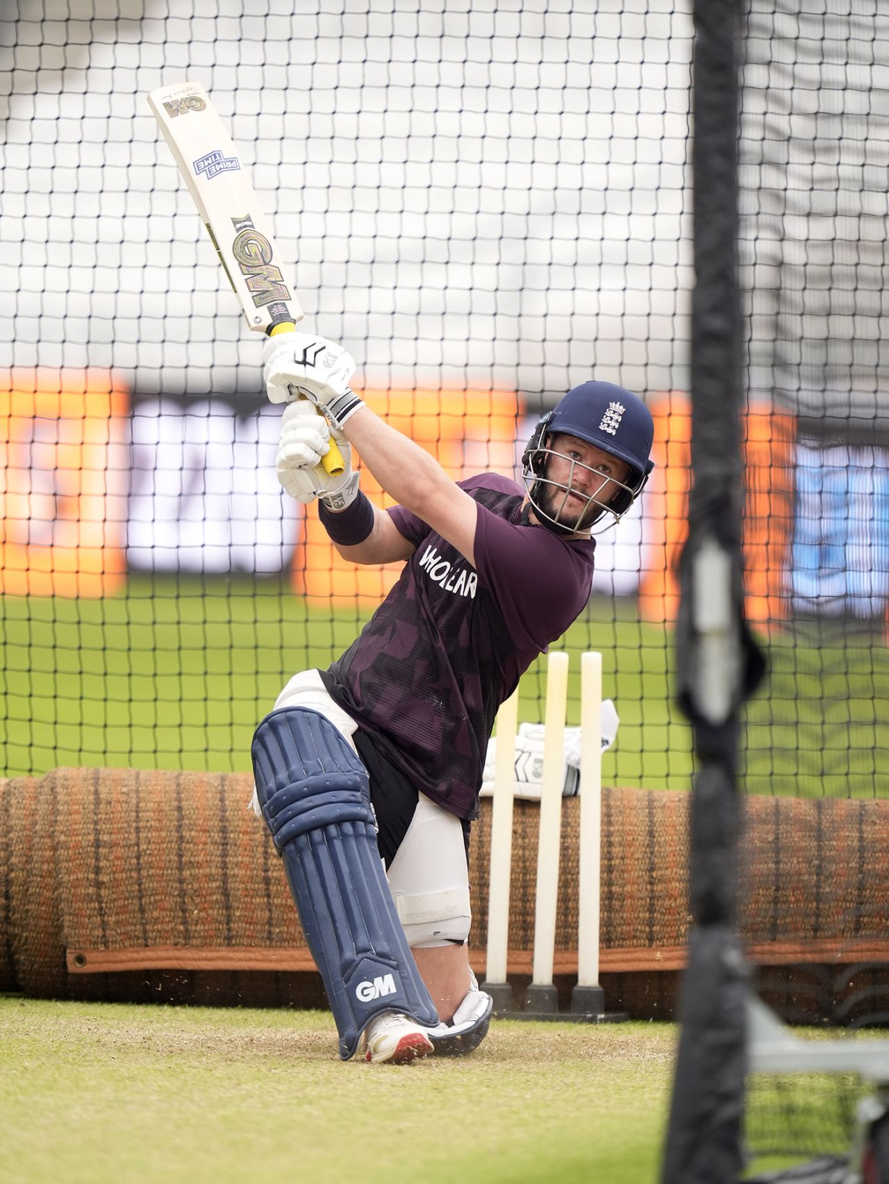 Ben Duckett bats in the England nets, Headingley, September 1, 2025