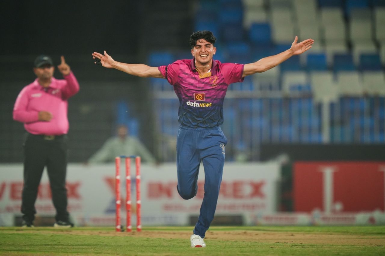 Muhammad Rohid dismissed Rahmanullah Gurbaz, UAE vs Afghanistan, UAE tri-series, Sharjah, September 1, 2025
