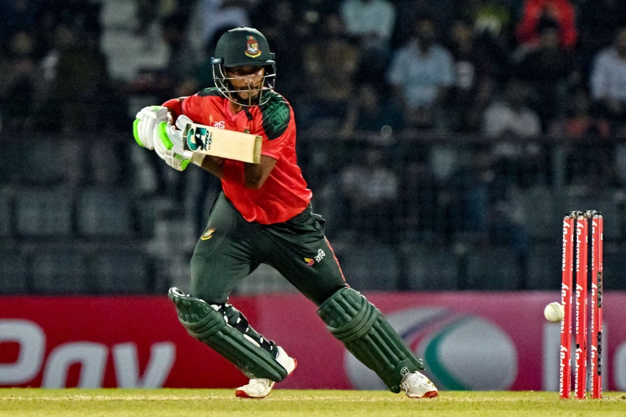 Tanzid Hasan scored an unbeaten half-century, Bangladesh vs Netherlands, 2nd T20I, Sylhet, September 1, 2025