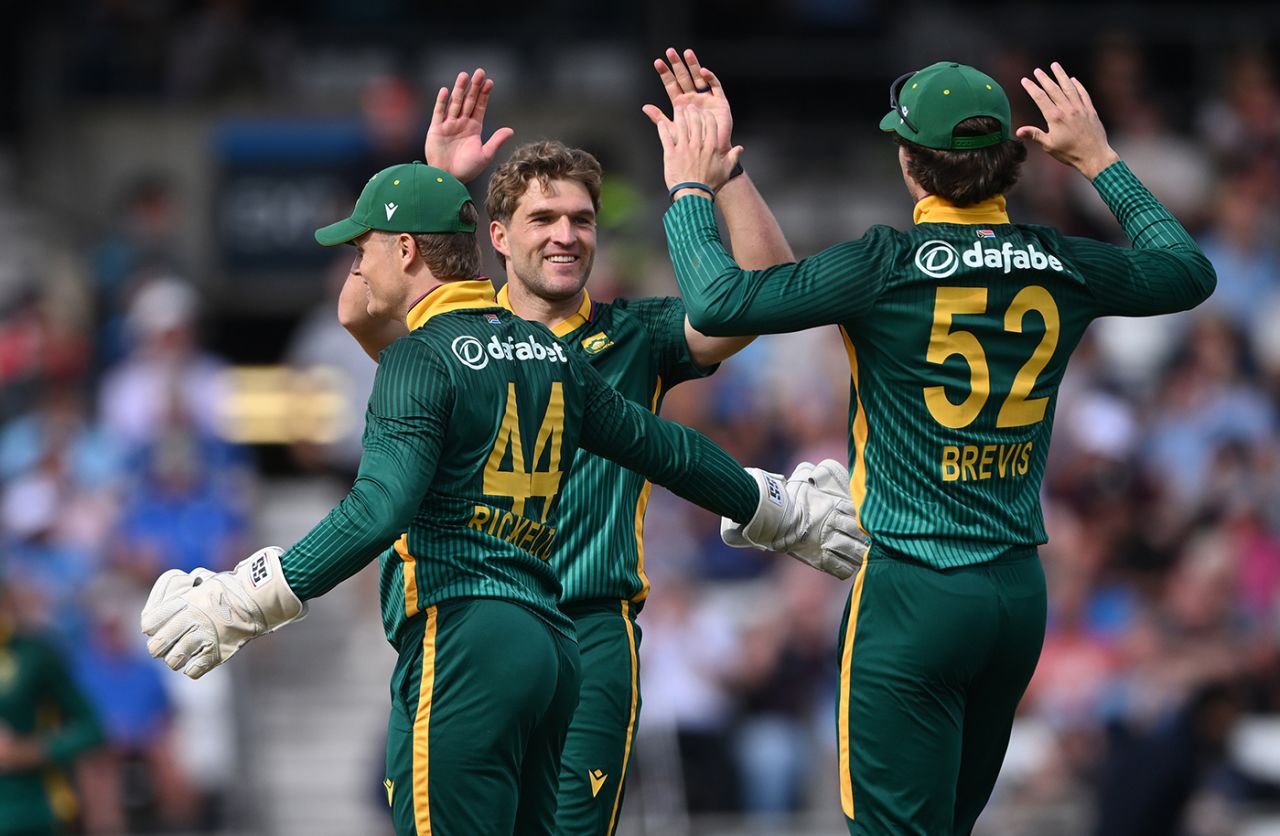 Wiaan Mulder removed Jamie Smith, England vs South Africa, 1st ODI, Headingley, September 2, 2025