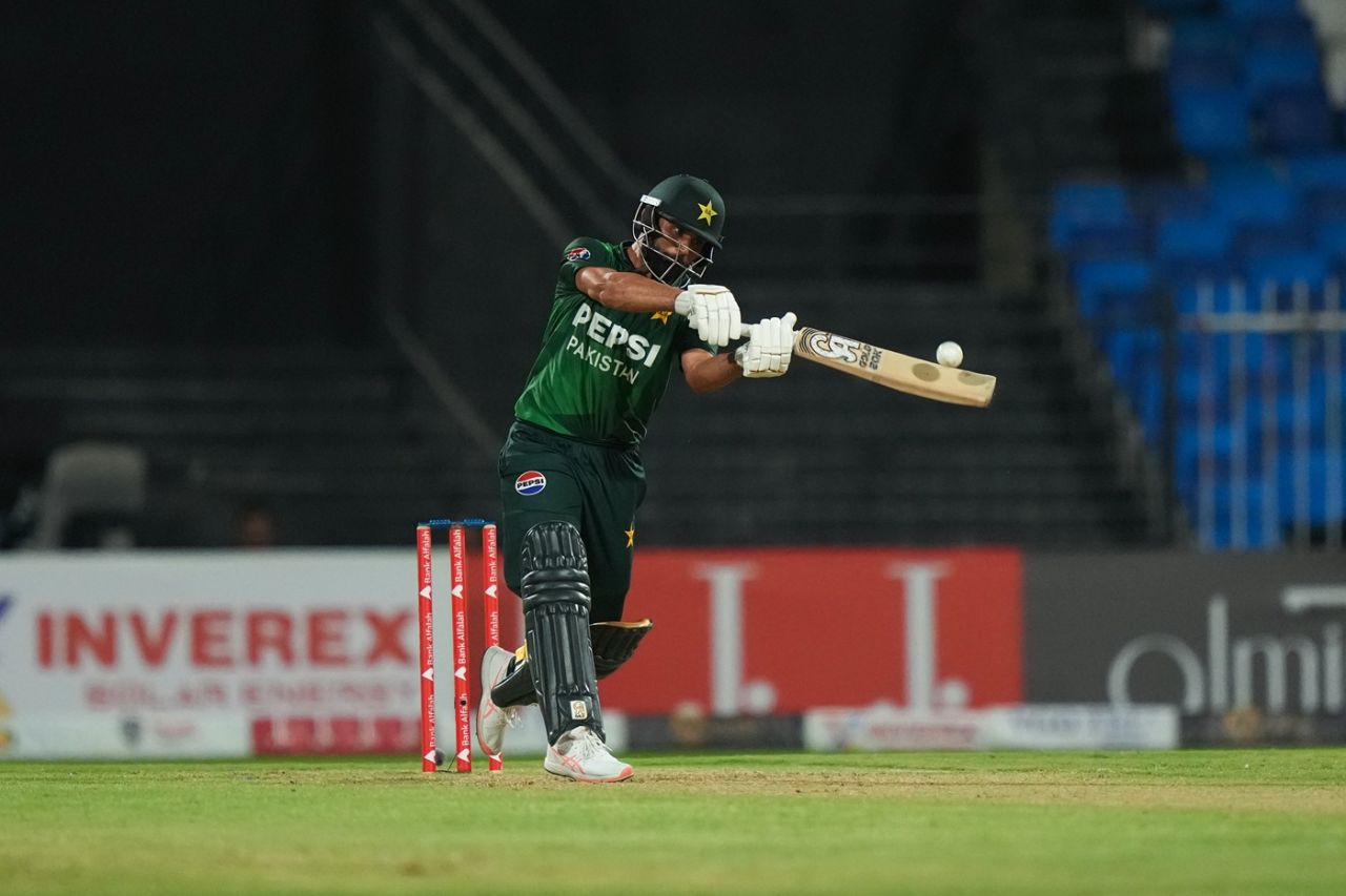 Fakhar Zaman scored 77 not out off 44 balls, UAE vs Pakistan, Sharjah, UAE T20I tri-series, September 4, 2025