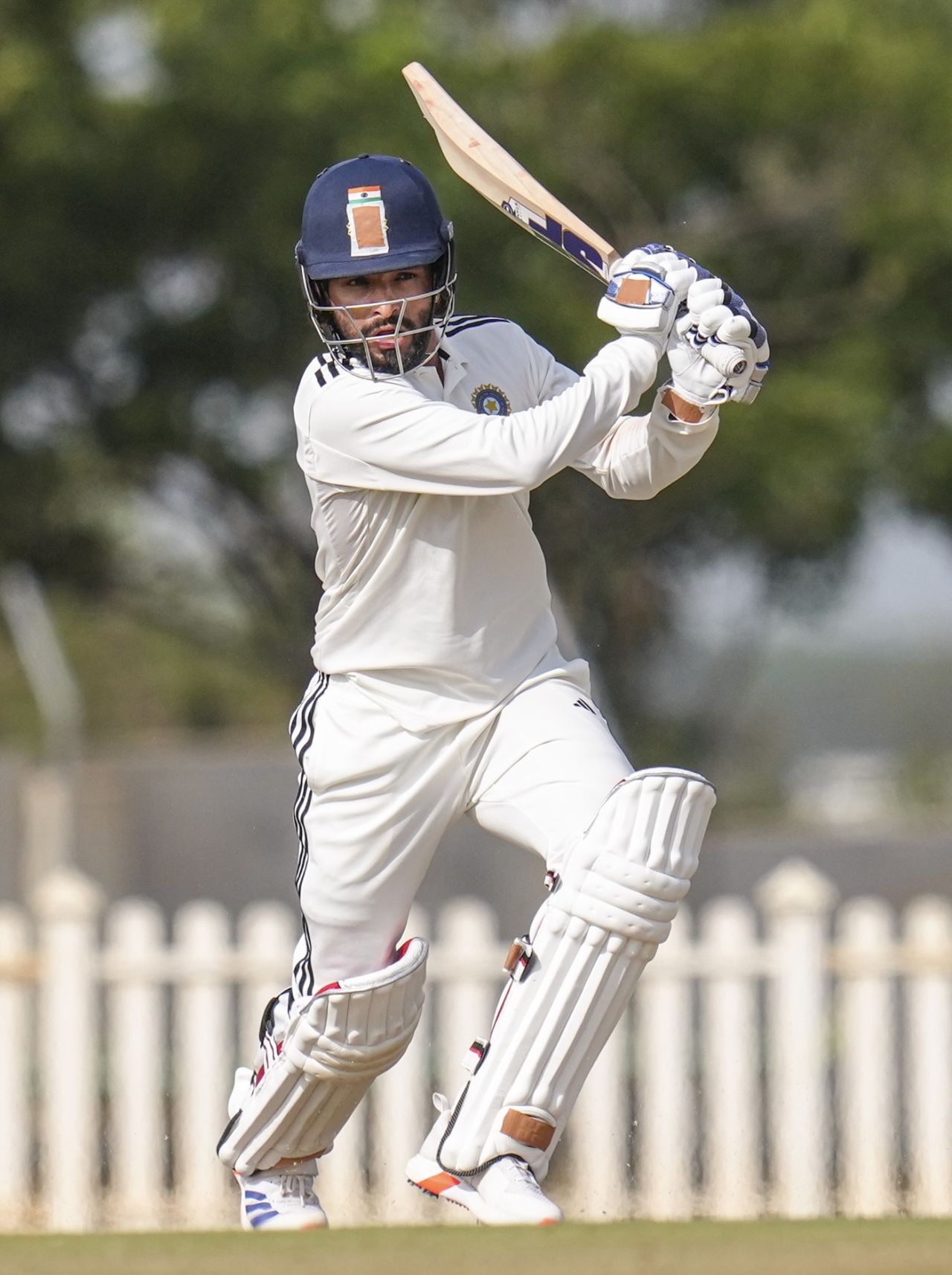 Rajat Patidar played a fluent little innings before stumps, Central Zone vs West Zone, Duleep Trophy semi-final, 2nd day, Bengaluru, September 5, 2025