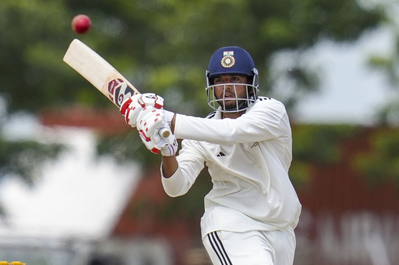 Harsh Dubey pulls one away, Central Zone vs West Zone, Duleep Trophy semi-final, 3rd day, Bengaluru, September 6, 2025